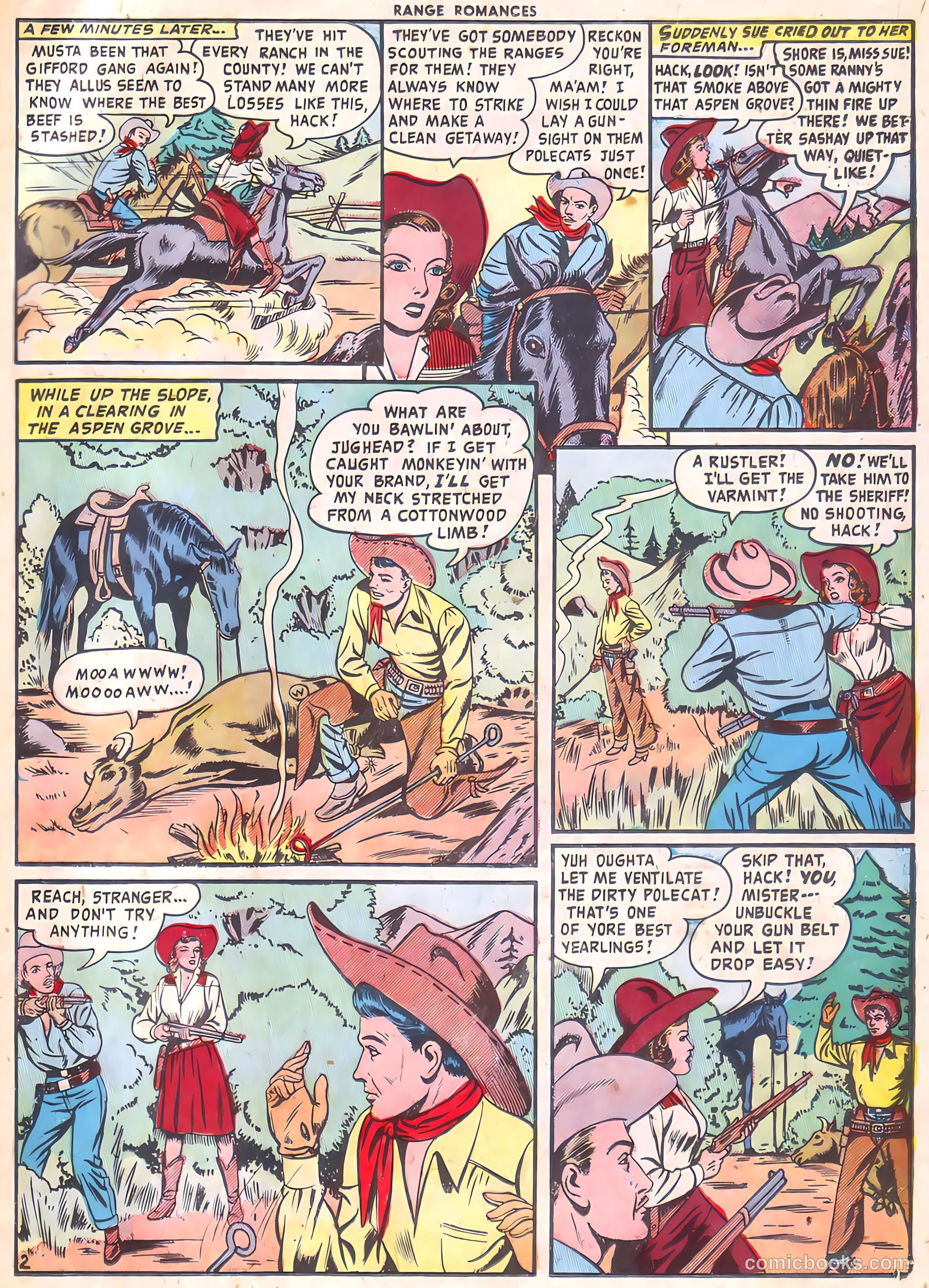 Range Romances #1 (1949) — page 19 of 36