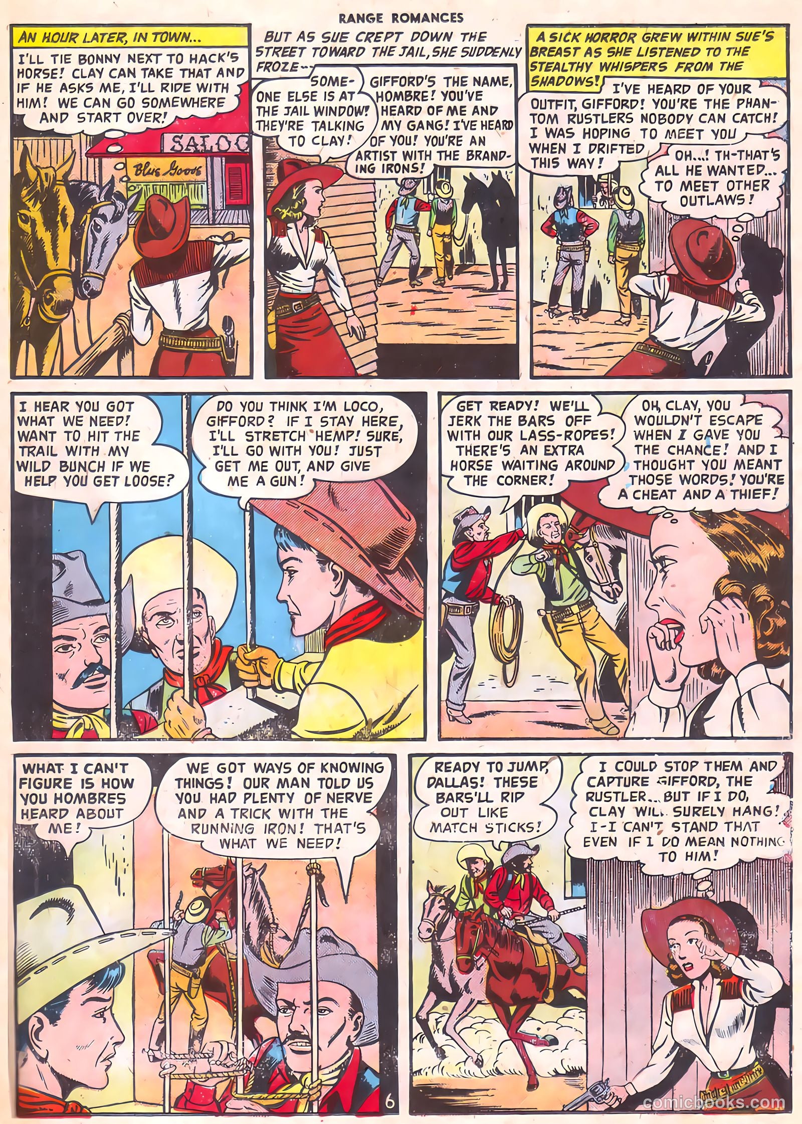 Range Romances #1 (1949) — page 23 of 36