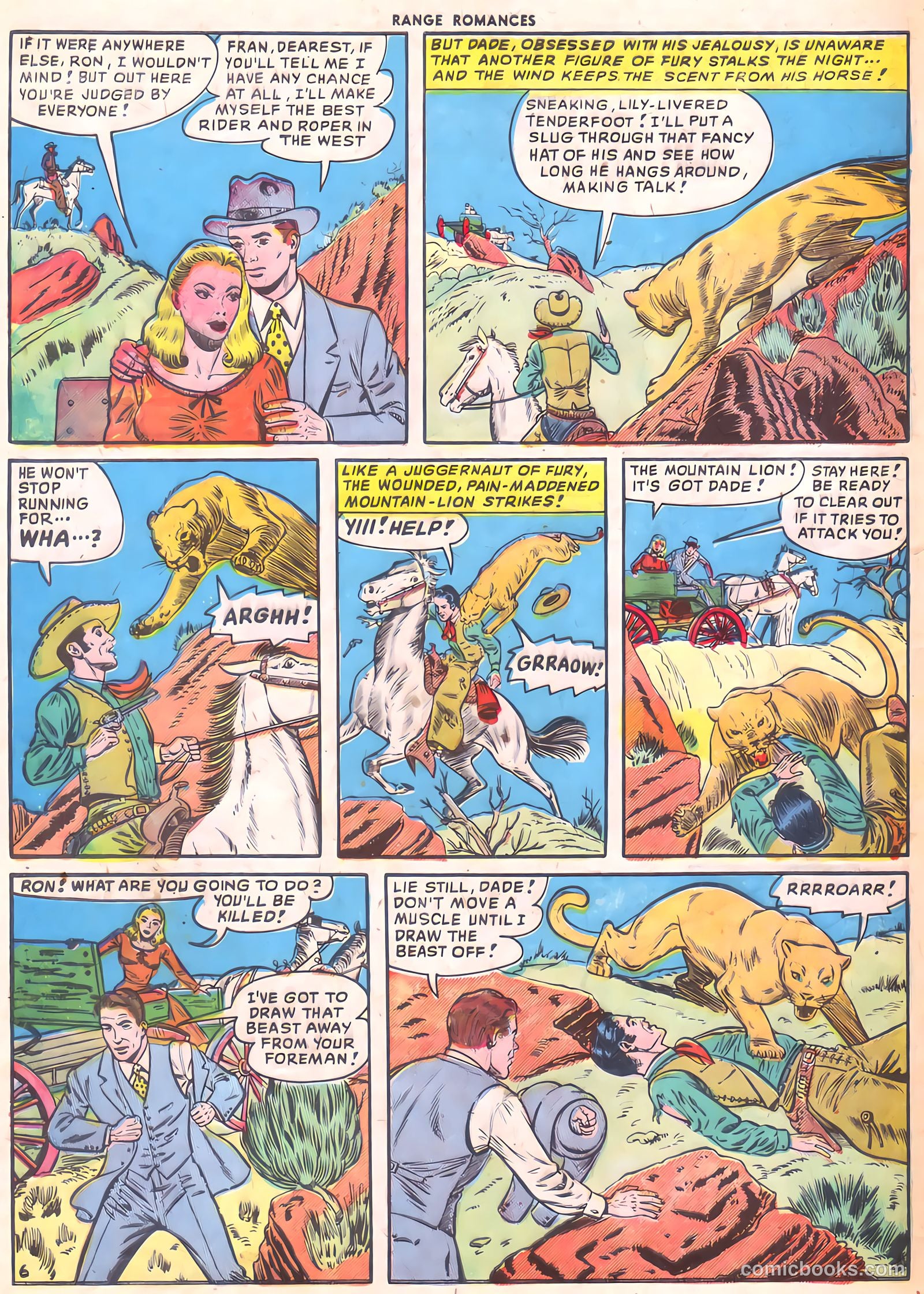 Range Romances #1 (1949) — page 32 of 36