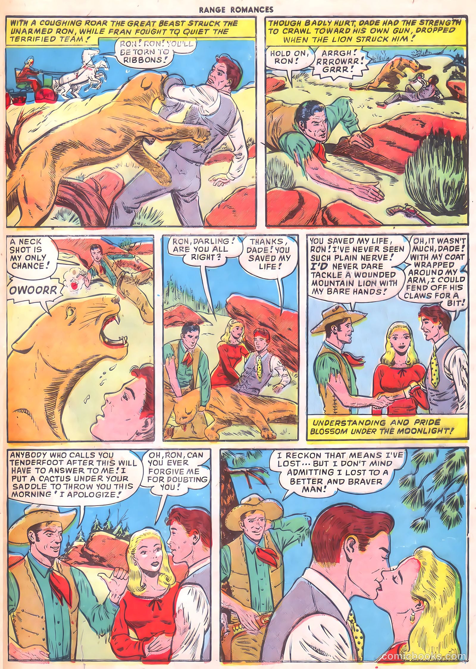 Range Romances #1 (1949) — page 33 of 36
