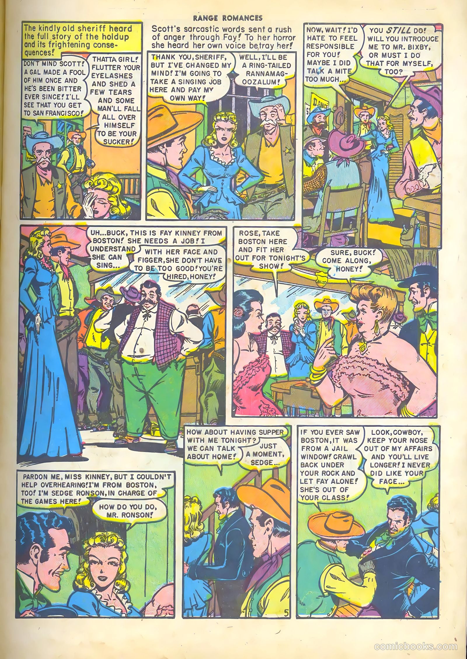 Range Romances #2 (1950) — page 7 of 36
