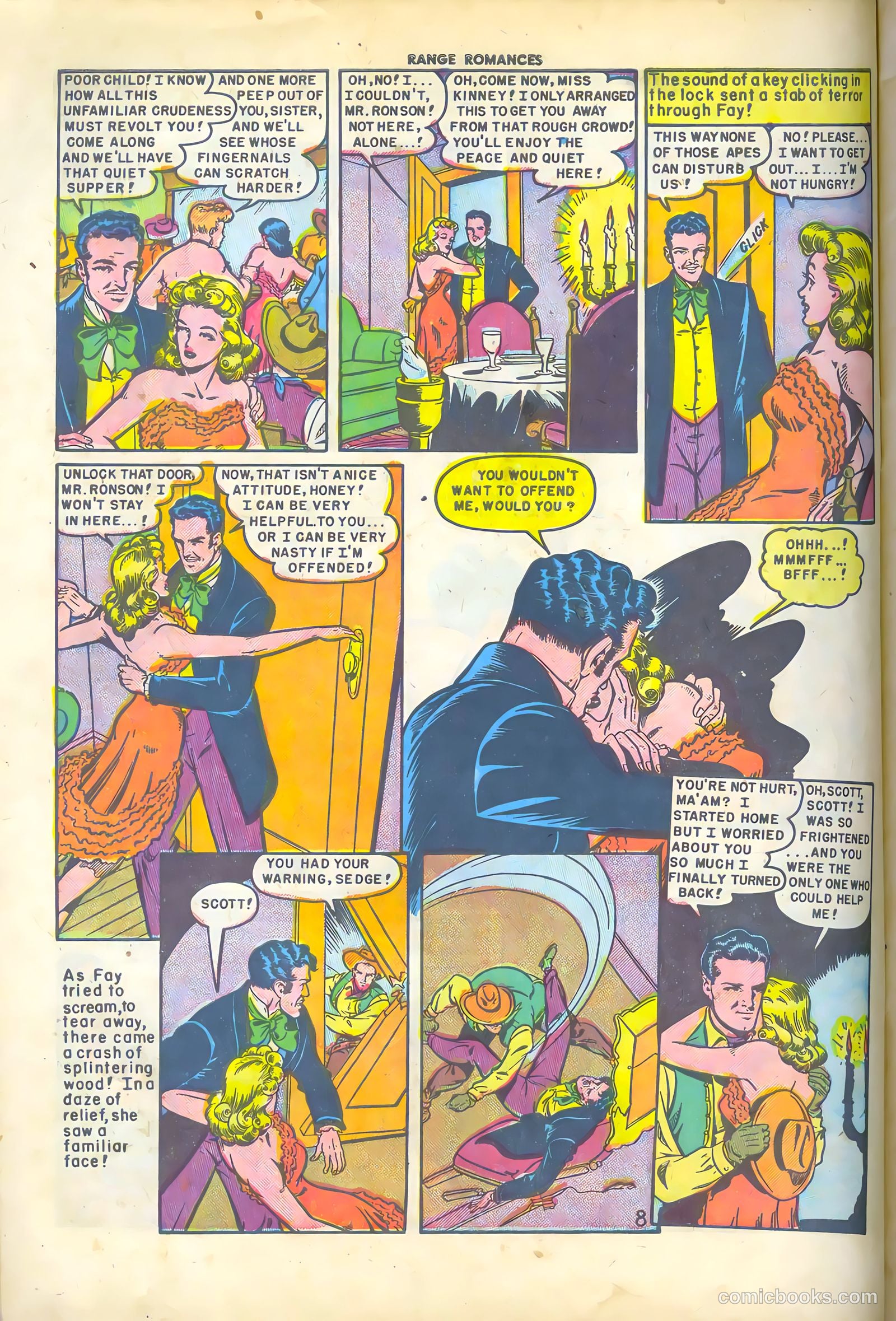 Range Romances #2 (1950) — page 10 of 36
