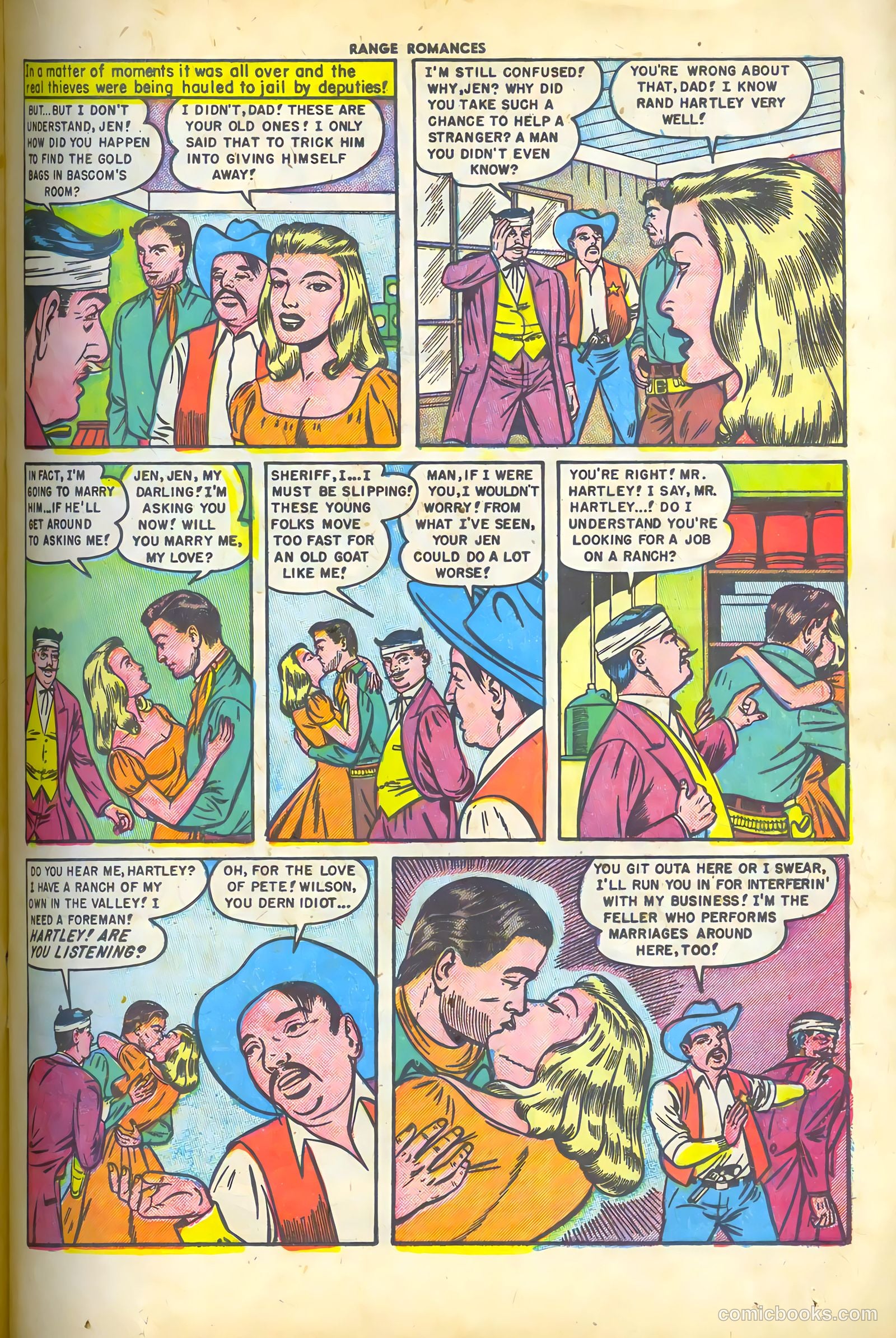 Range Romances #2 (1950) — page 17 of 36