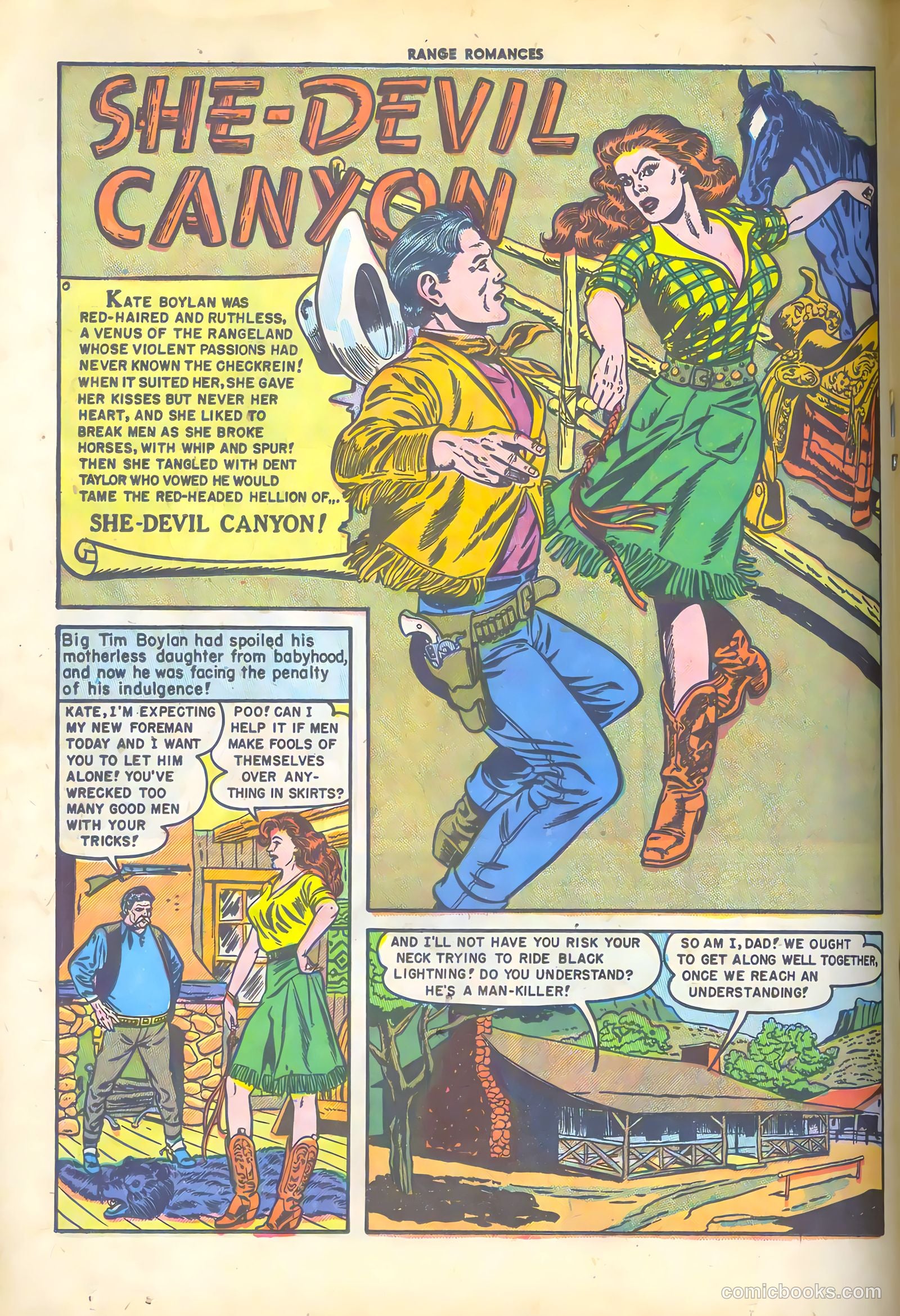 Range Romances #2 (1950) — page 18 of 36