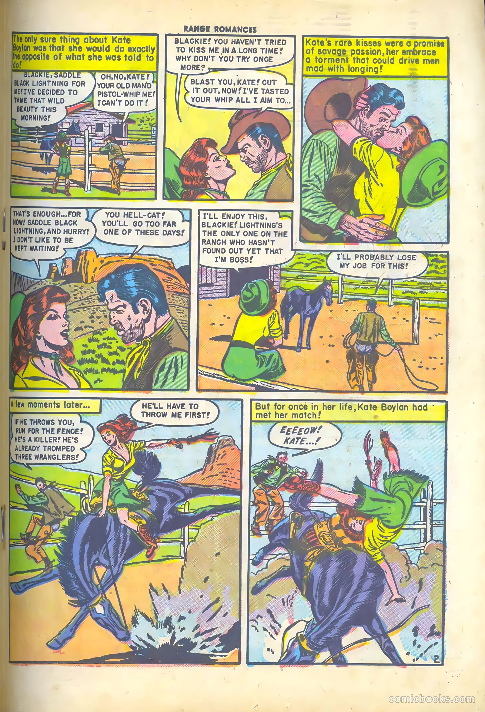 Range Romances #2 (1950) — page 19 of 36