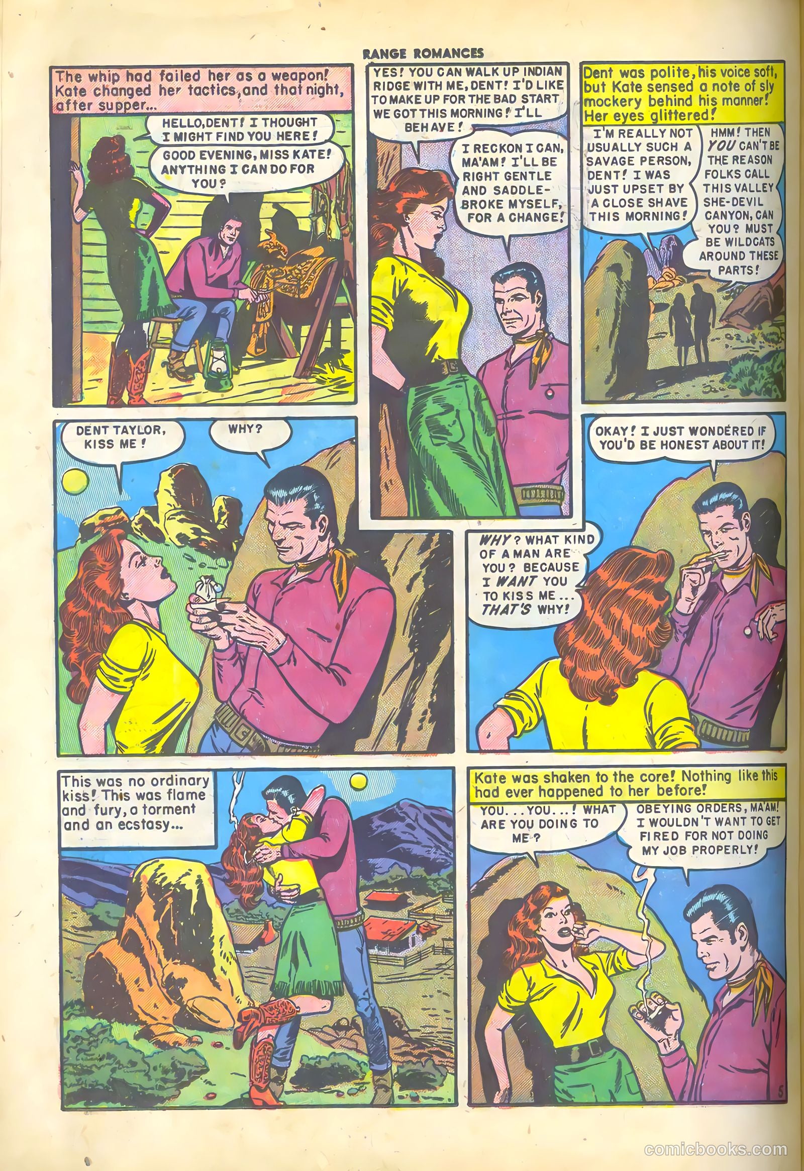 Range Romances #2 (1950) — page 22 of 36