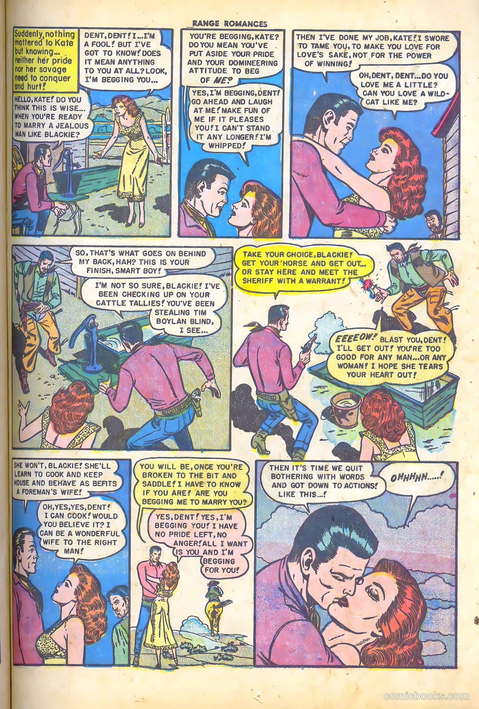 Range Romances #2 (1950) — page 25 of 36