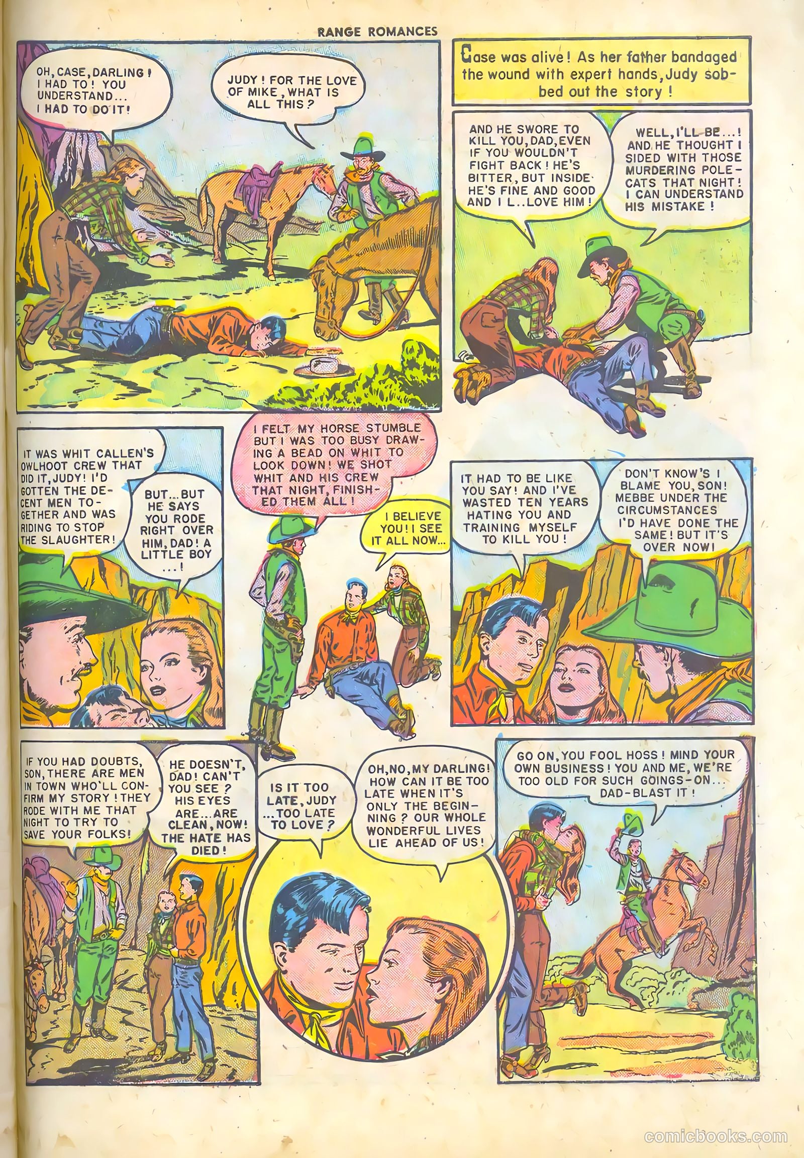 Range Romances #2 (1950) — page 33 of 36