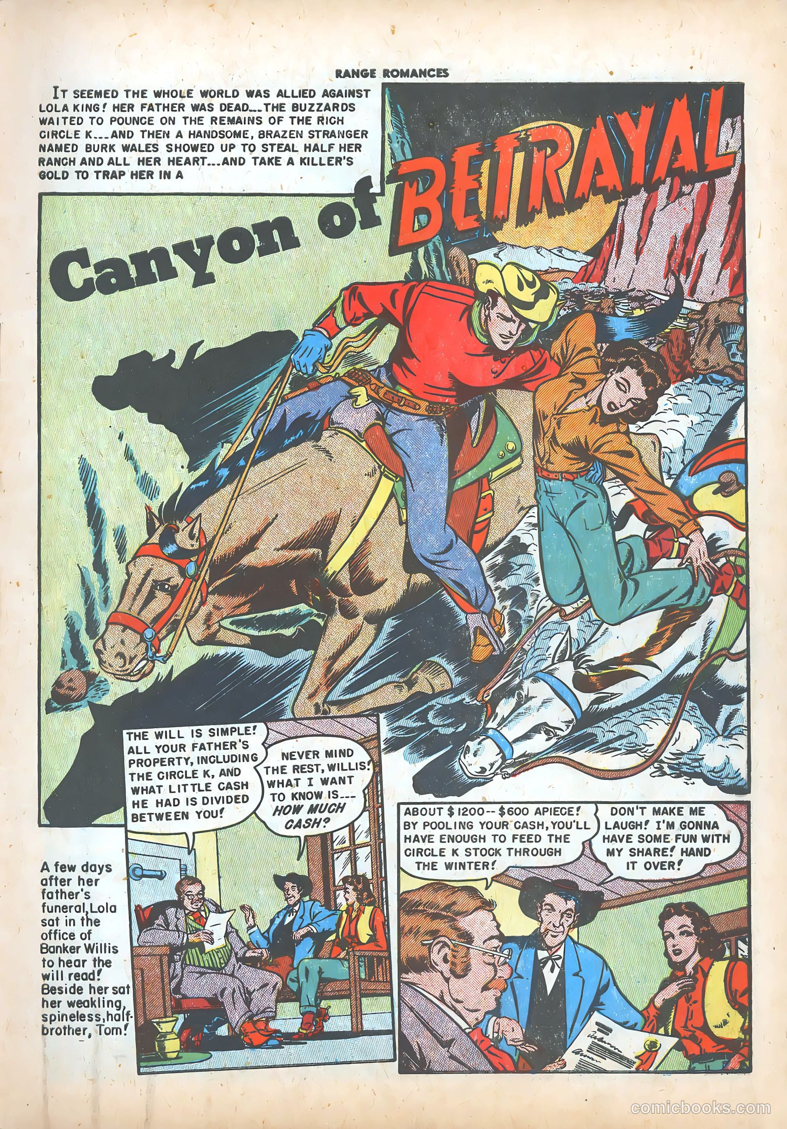 Range Romances #3 (1950) — page 3 of 36