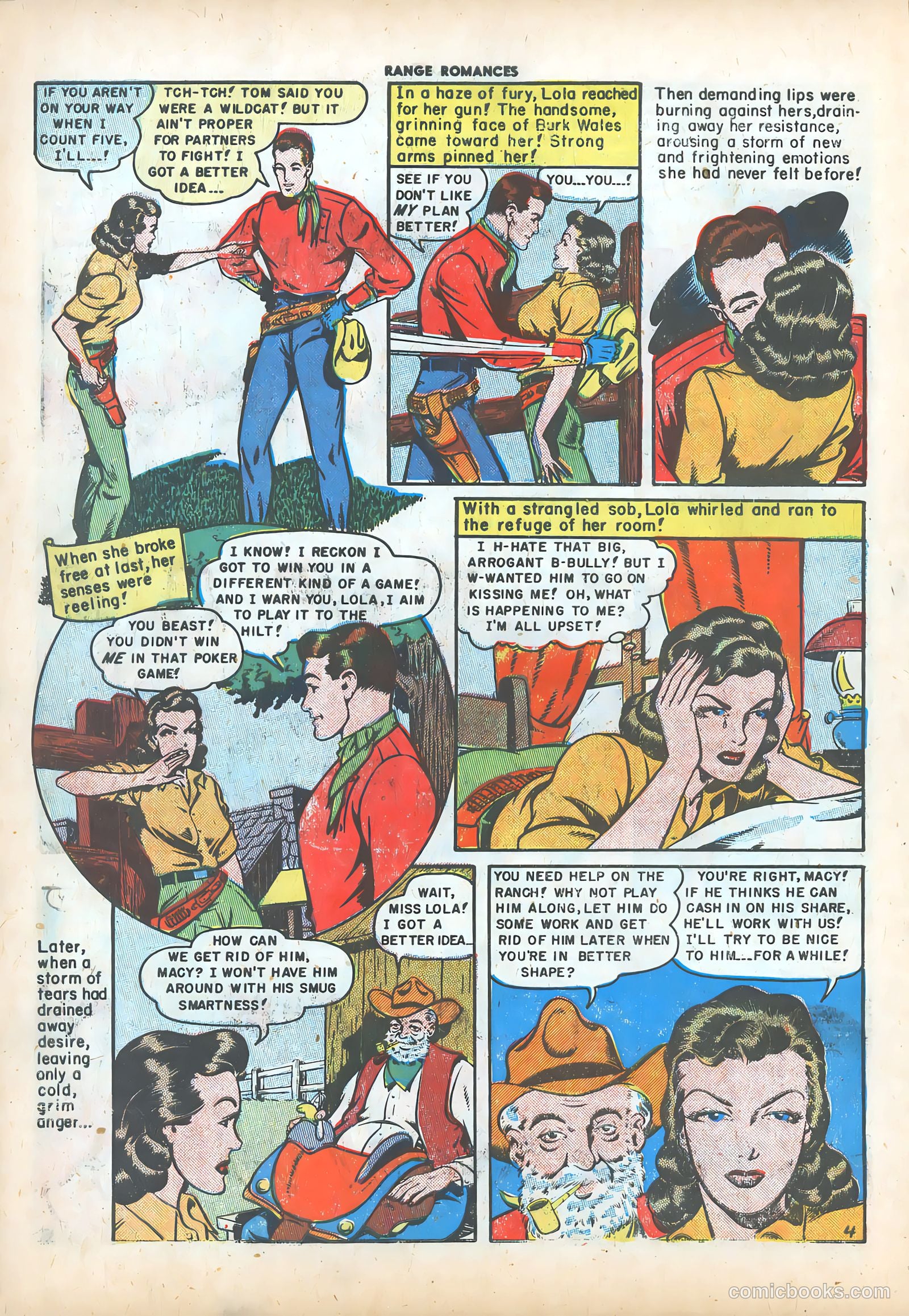Range Romances #3 (1950) — page 6 of 36