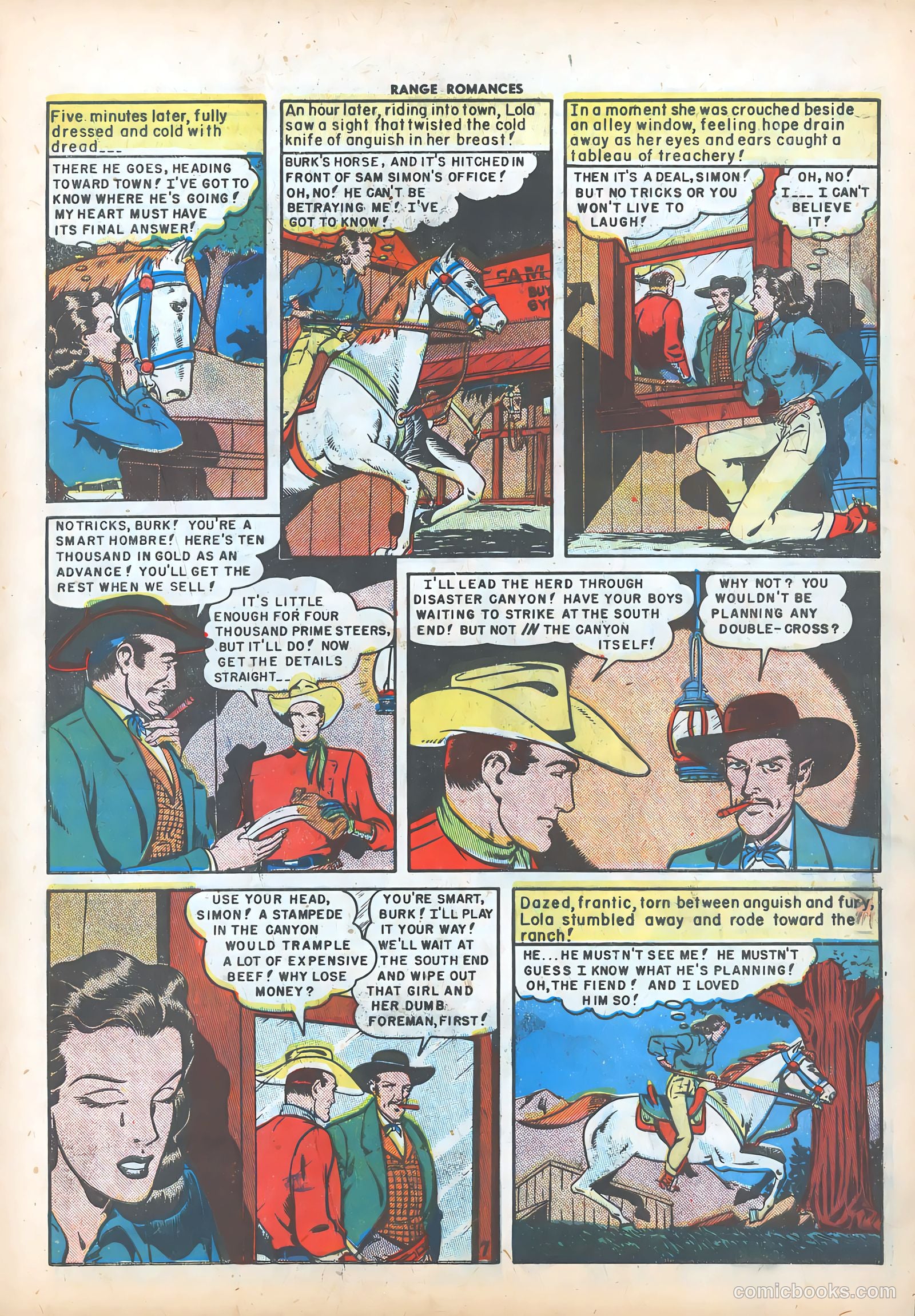 Range Romances #3 (1950) — page 9 of 36