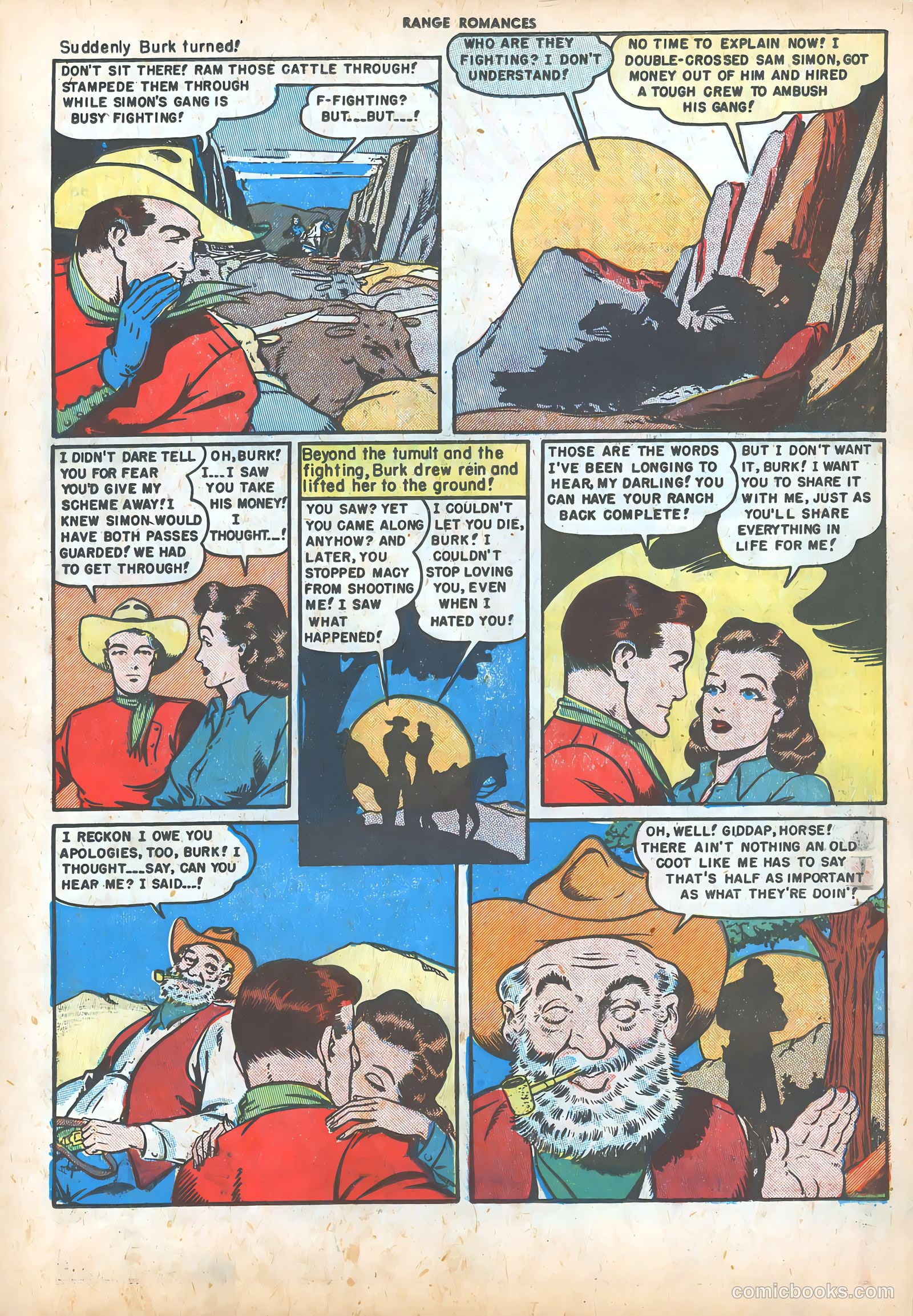 Range Romances #3 (1950) — page 11 of 36
