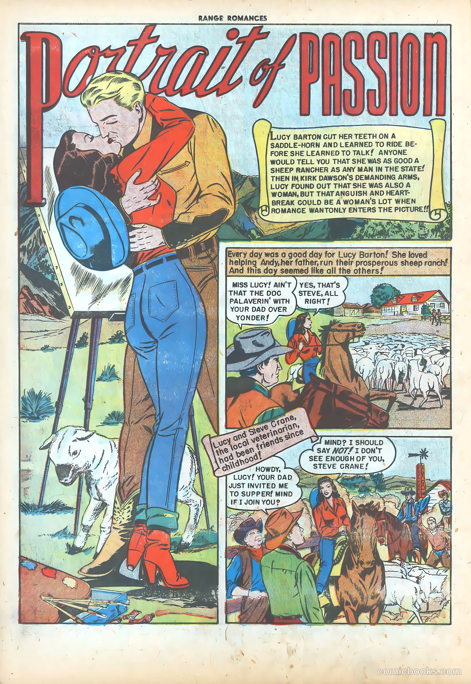 Range Romances #3 (1950) — page 12 of 36