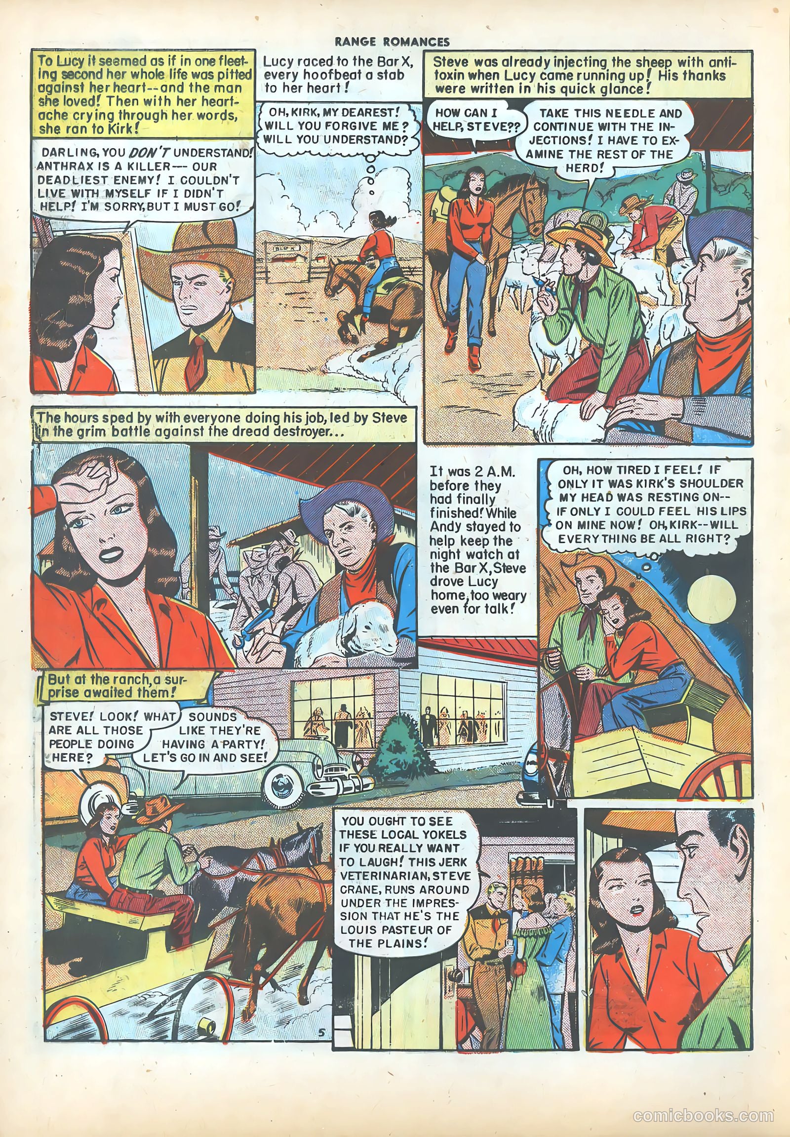 Range Romances #3 (1950) — page 16 of 36