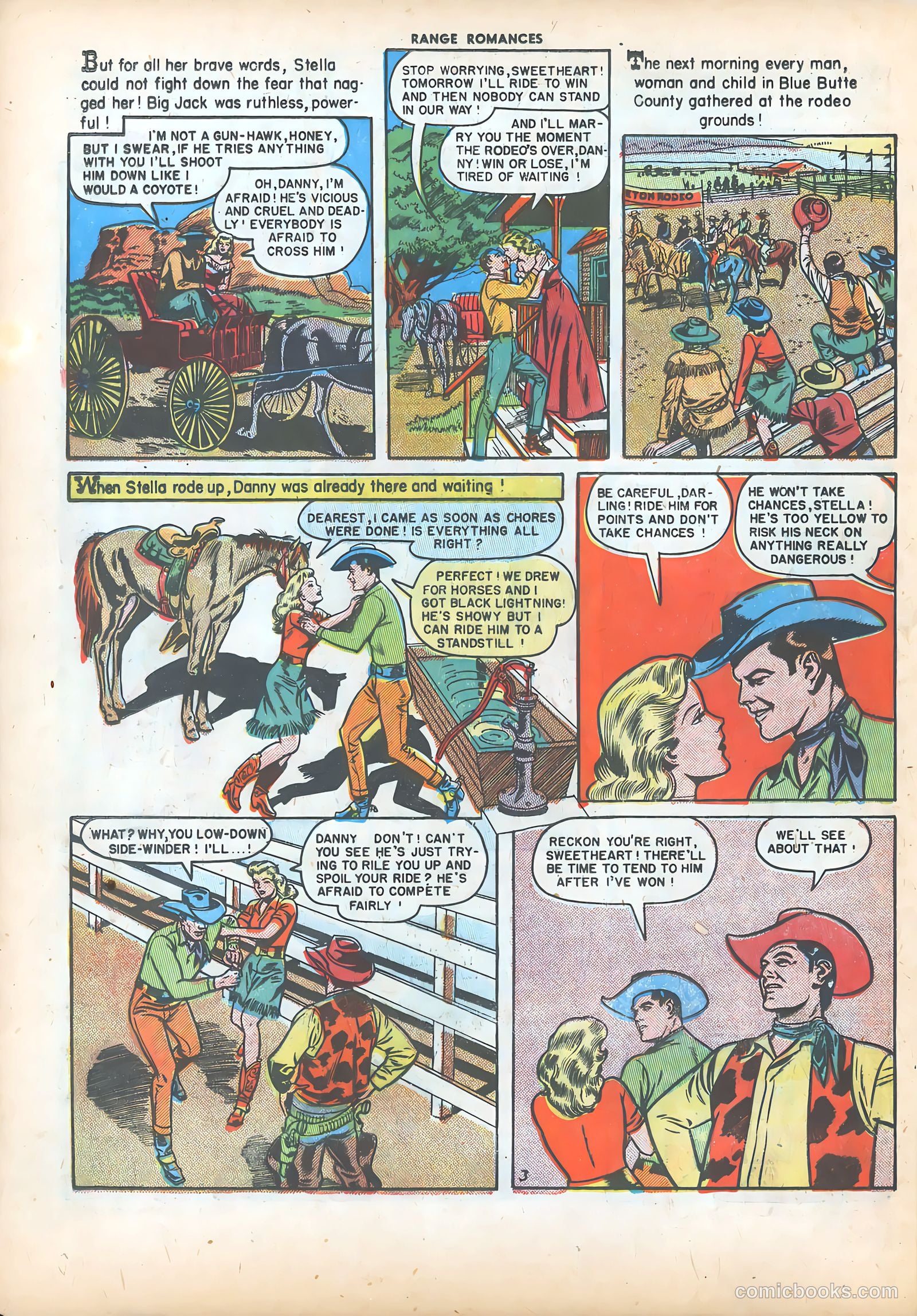 Range Romances #3 (1950) — page 20 of 36