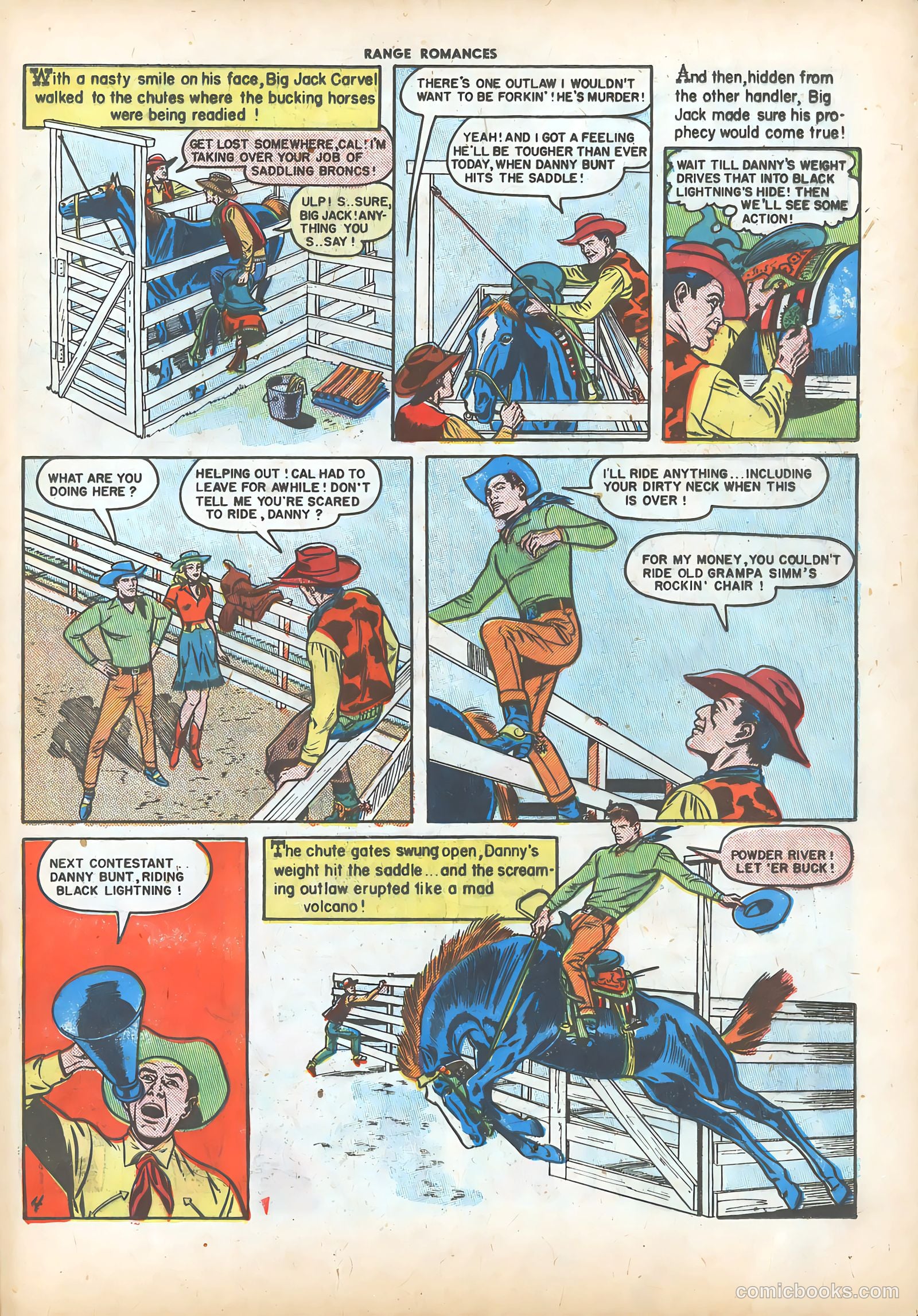 Range Romances #3 (1950) — page 21 of 36