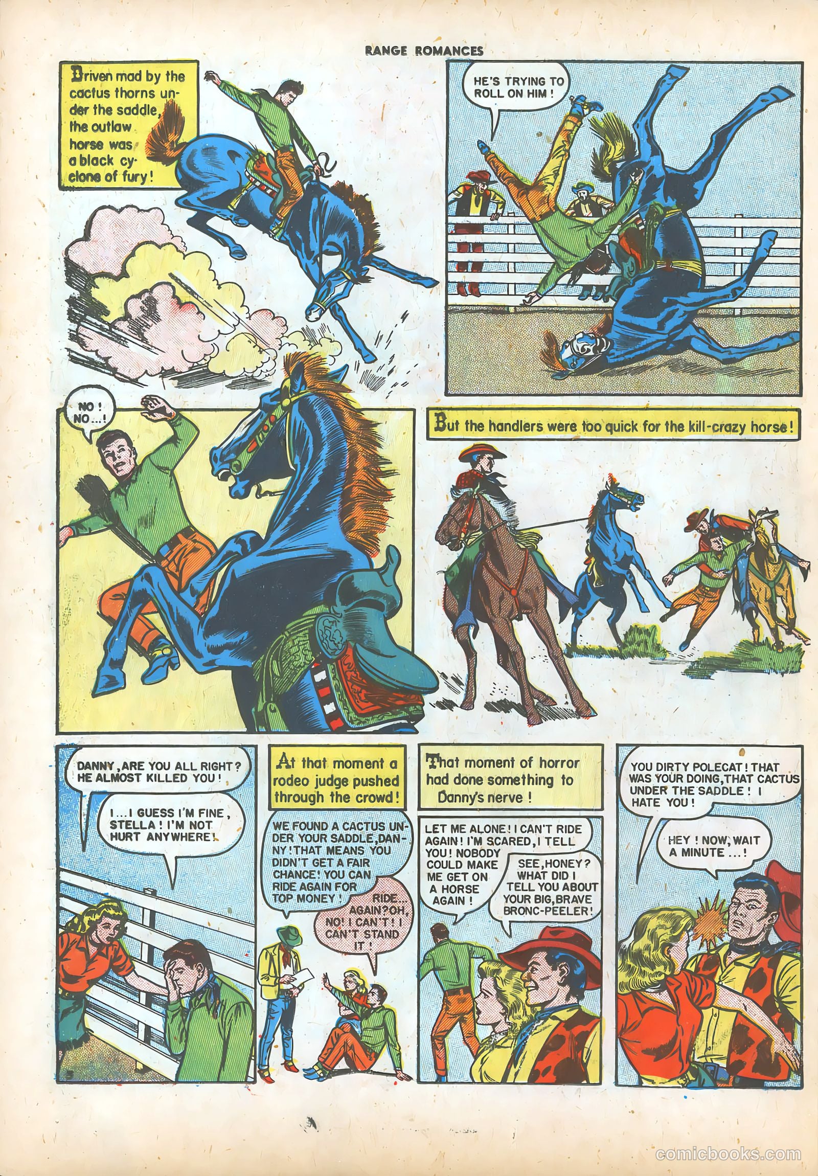 Range Romances #3 (1950) — page 22 of 36