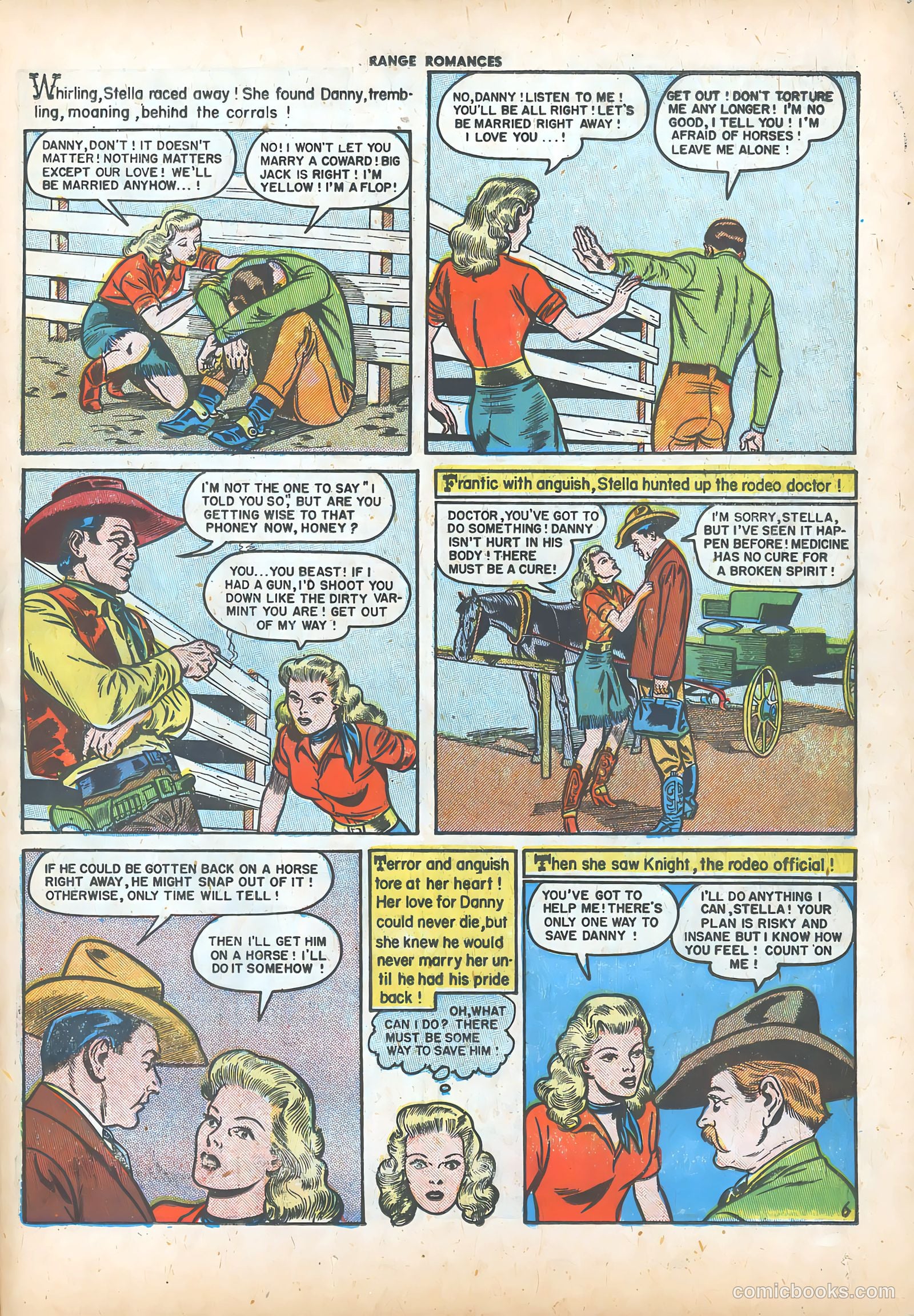 Range Romances #3 (1950) — page 23 of 36