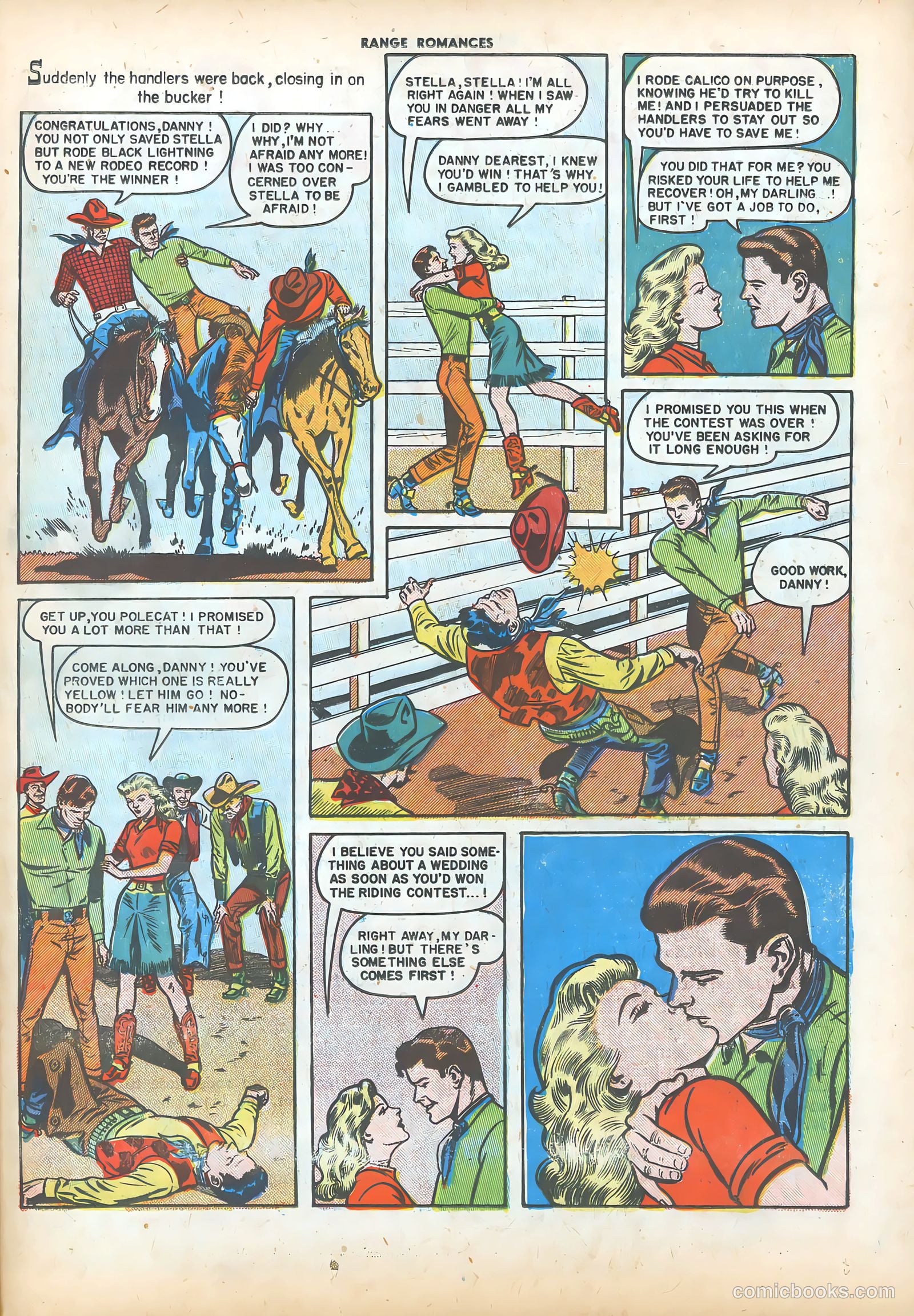 Range Romances #3 (1950) — page 25 of 36