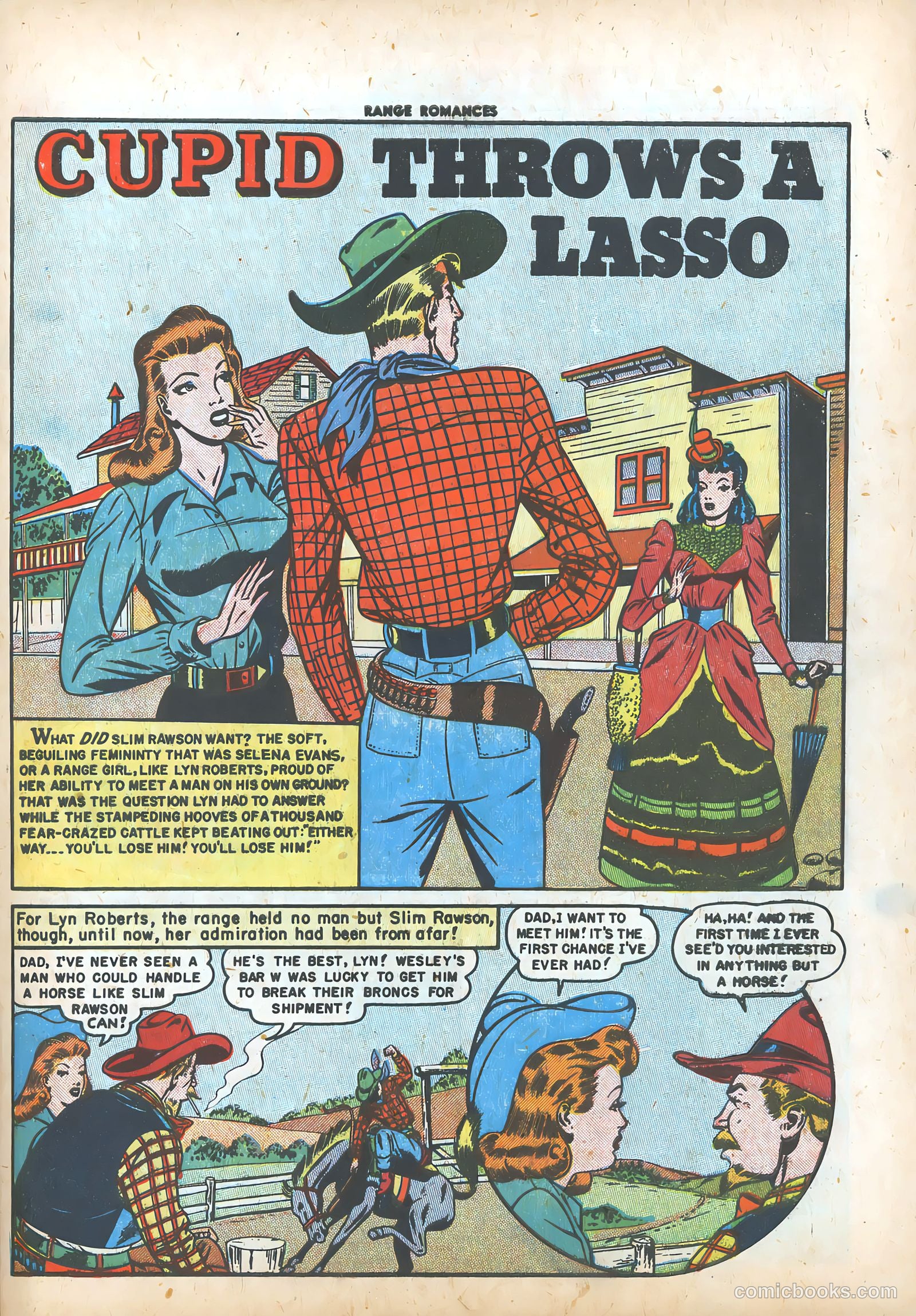 Range Romances #3 (1950) — page 27 of 36