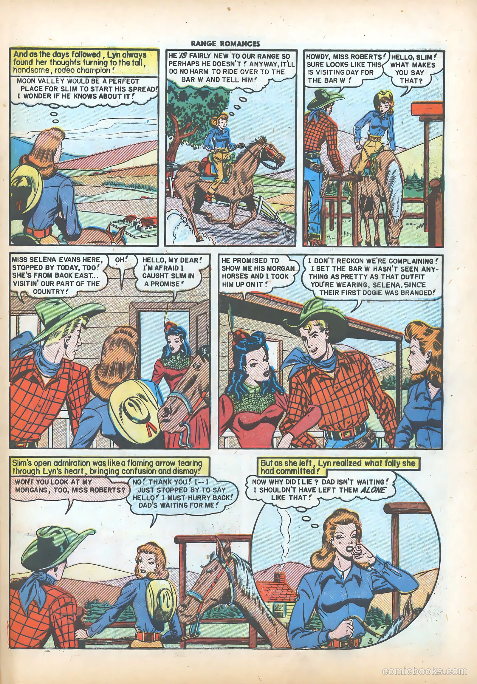 Range Romances #3 (1950) — page 29 of 36