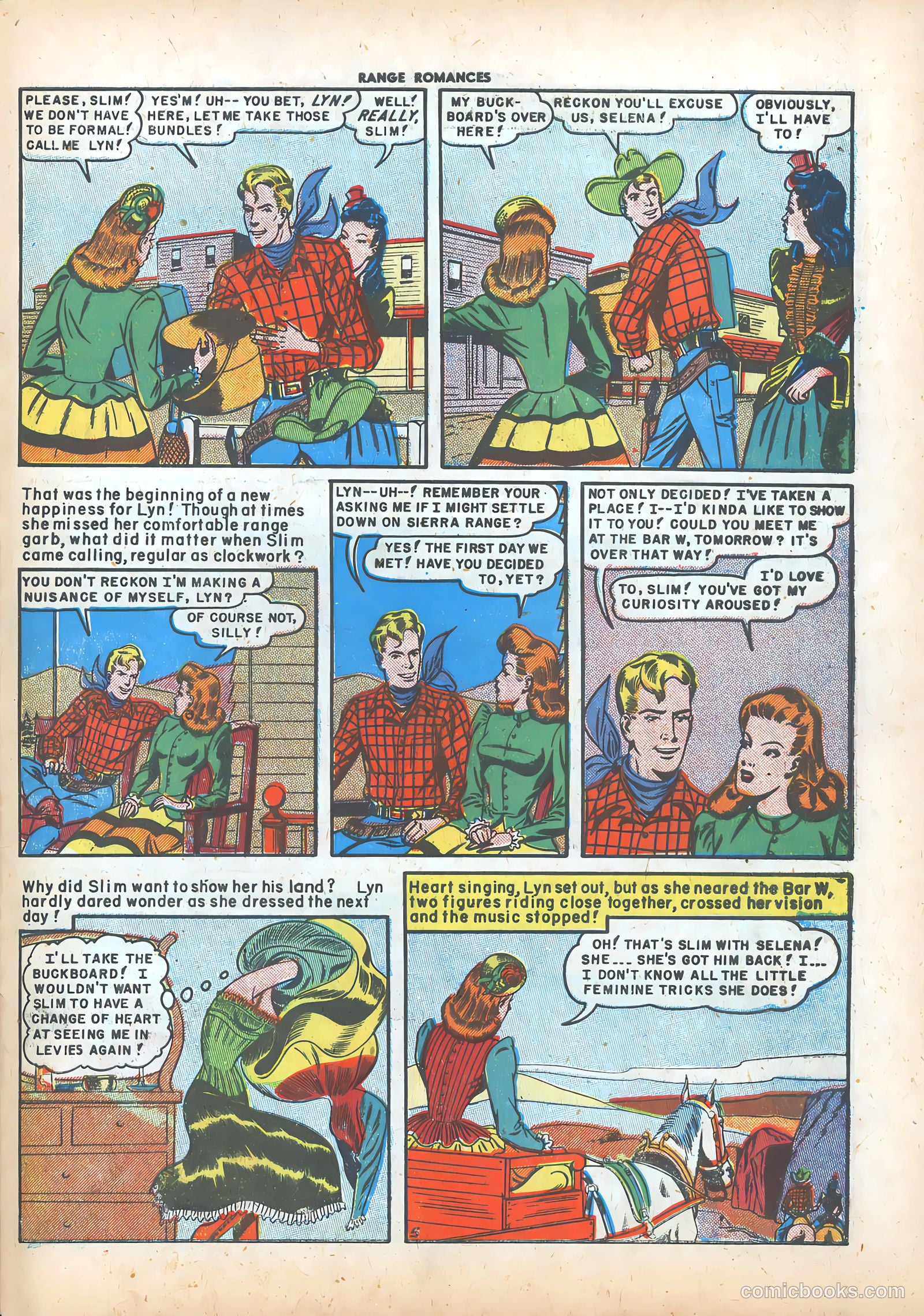 Range Romances #3 (1950) — page 31 of 36