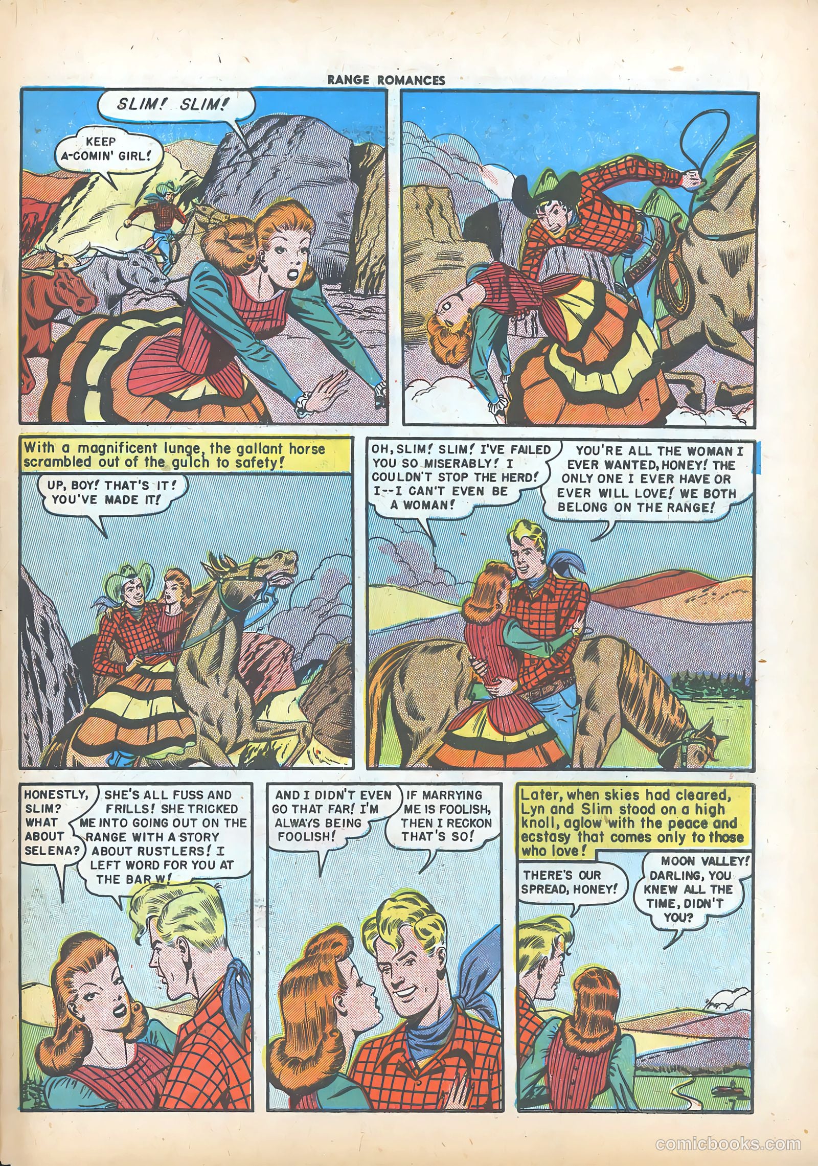 Range Romances #3 (1950) — page 33 of 36