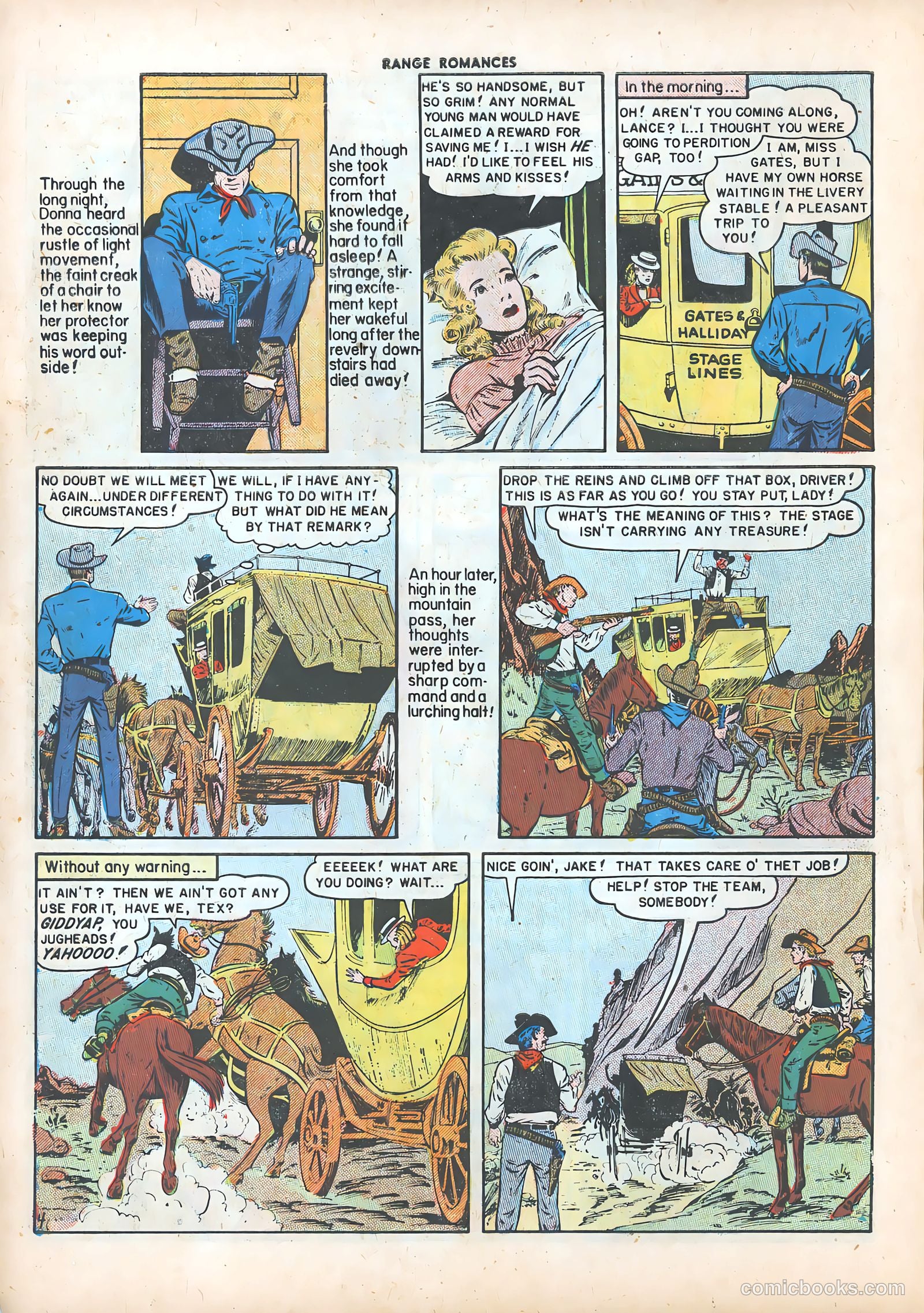 Range Romances #4 (1950) — page 6 of 36