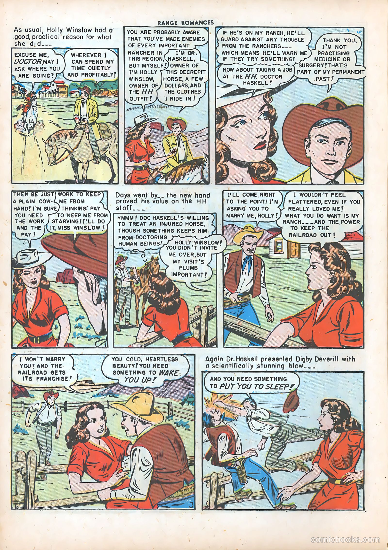 Range Romances #4 (1950) — page 14 of 36