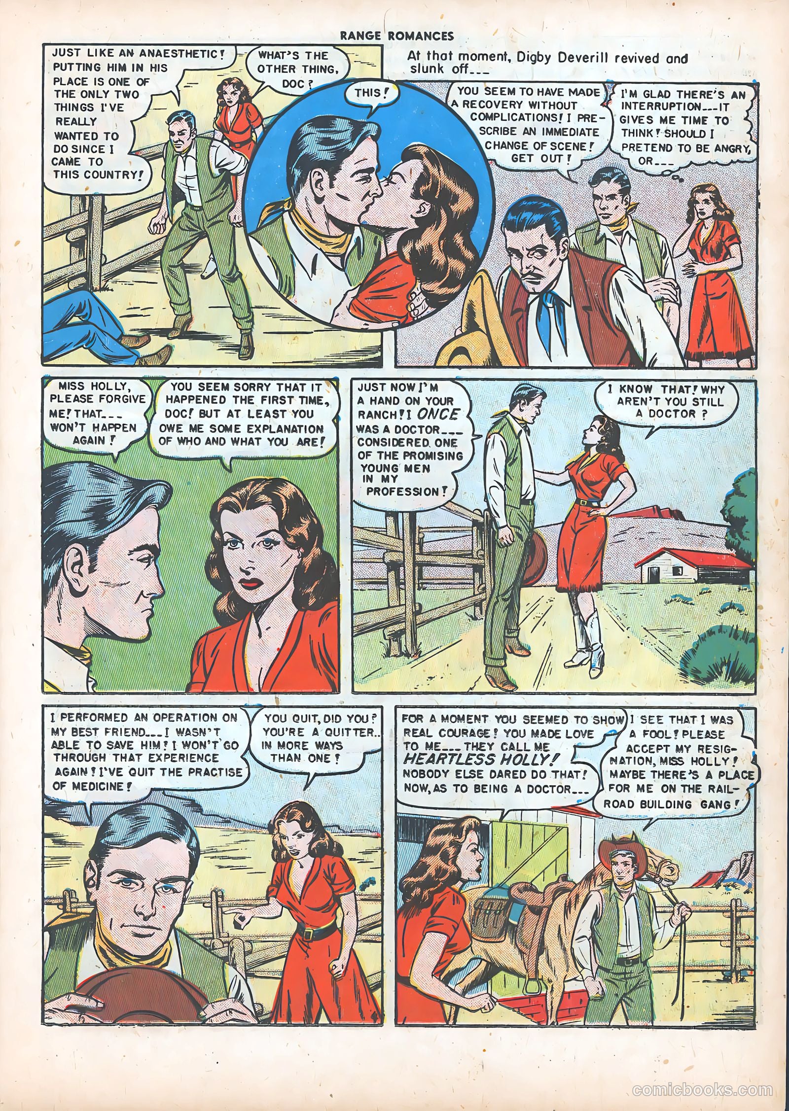 Range Romances #4 (1950) — page 15 of 36