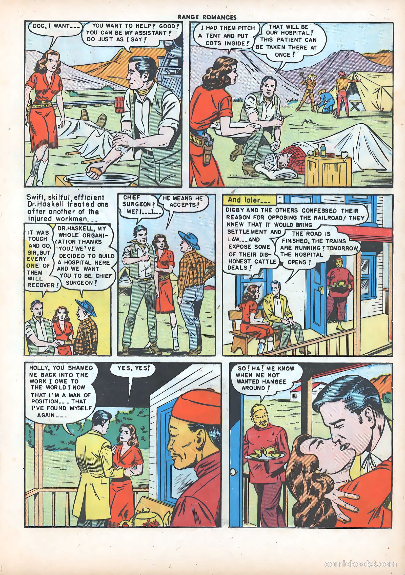 Range Romances #4 (1950) — page 17 of 36