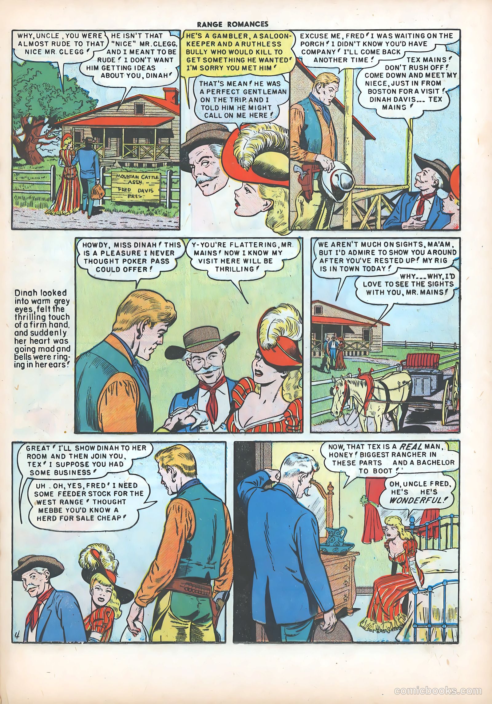 Range Romances #4 (1950) — page 21 of 36