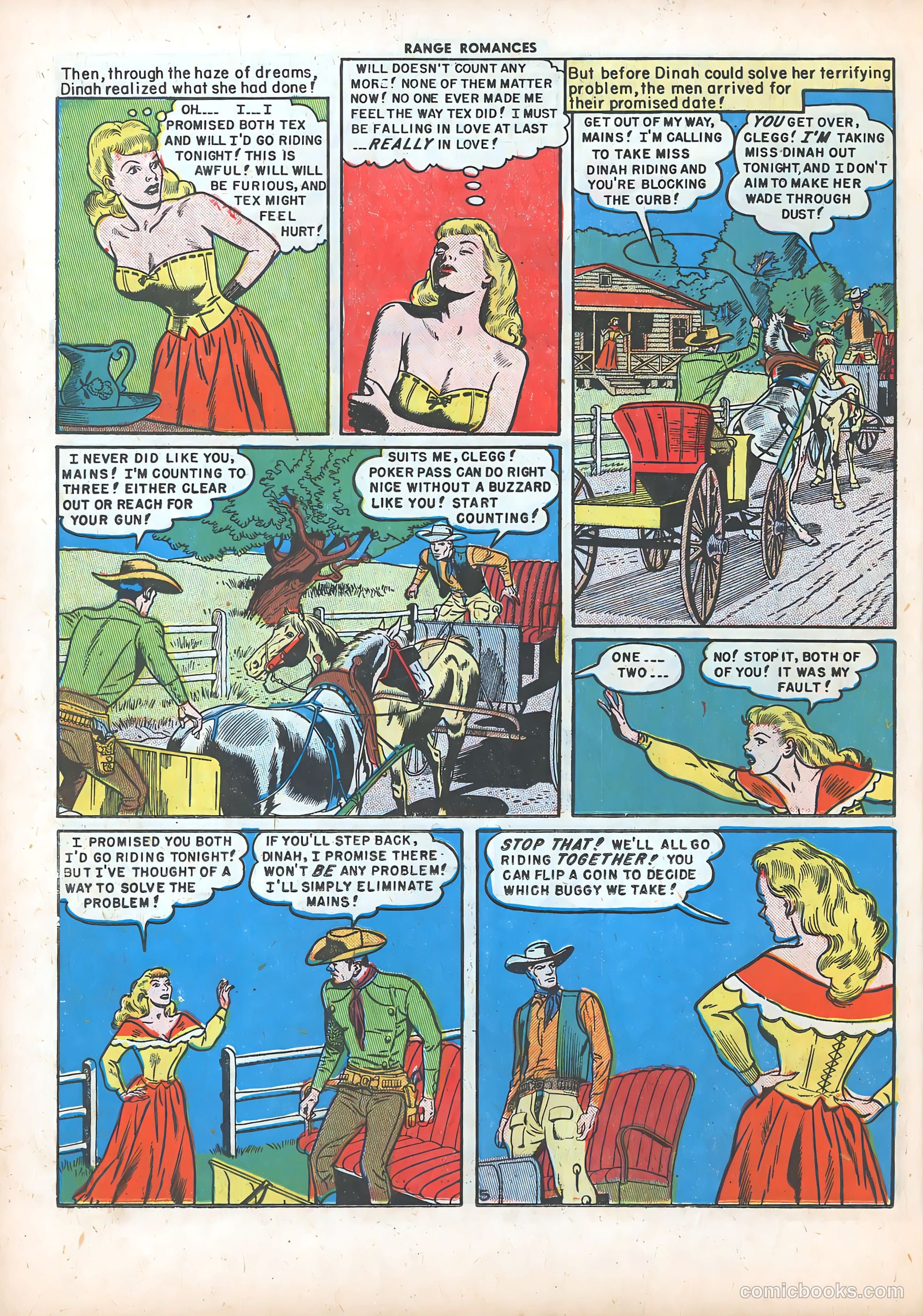 Range Romances #4 (1950) — page 22 of 36