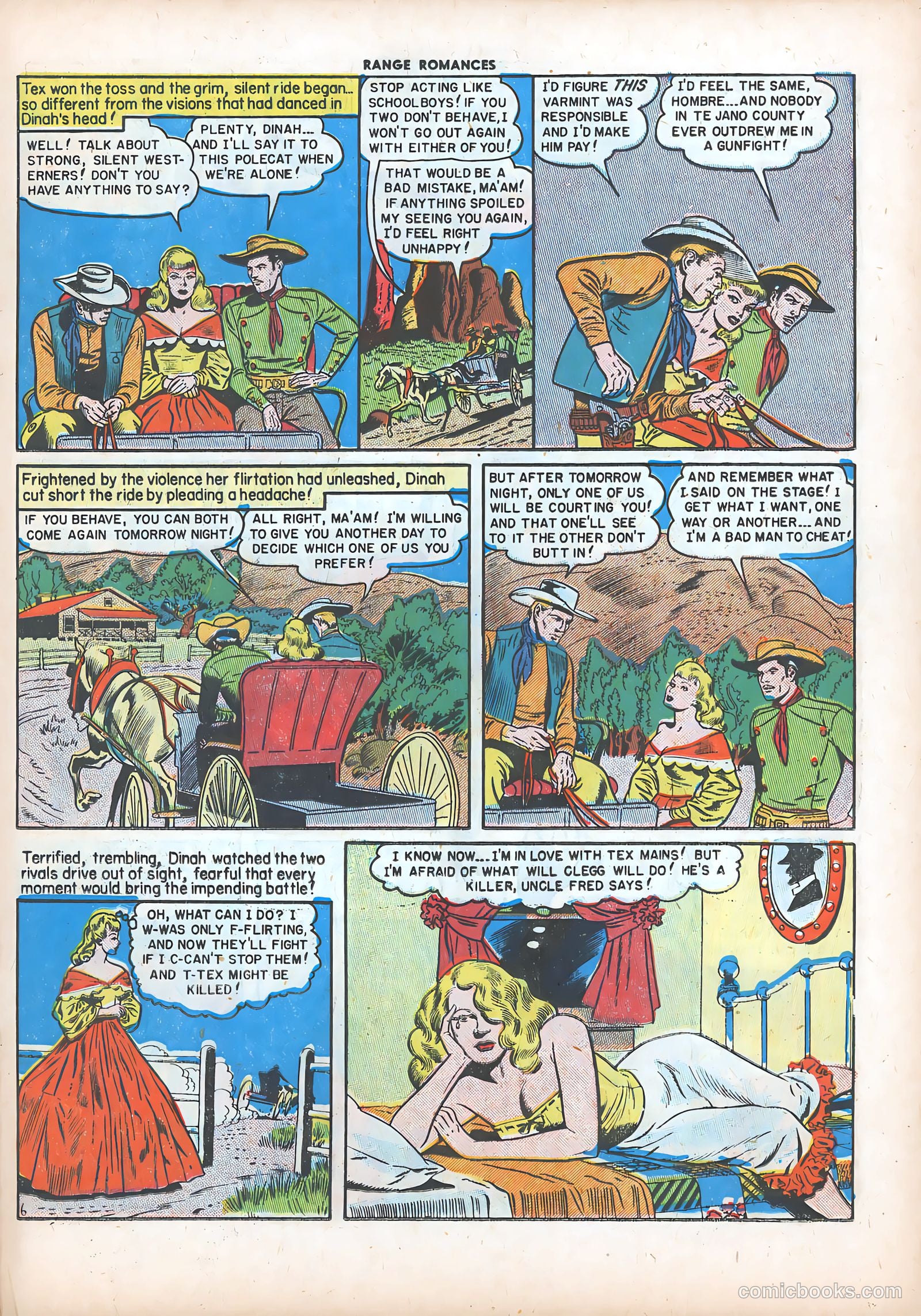 Range Romances #4 (1950) — page 23 of 36