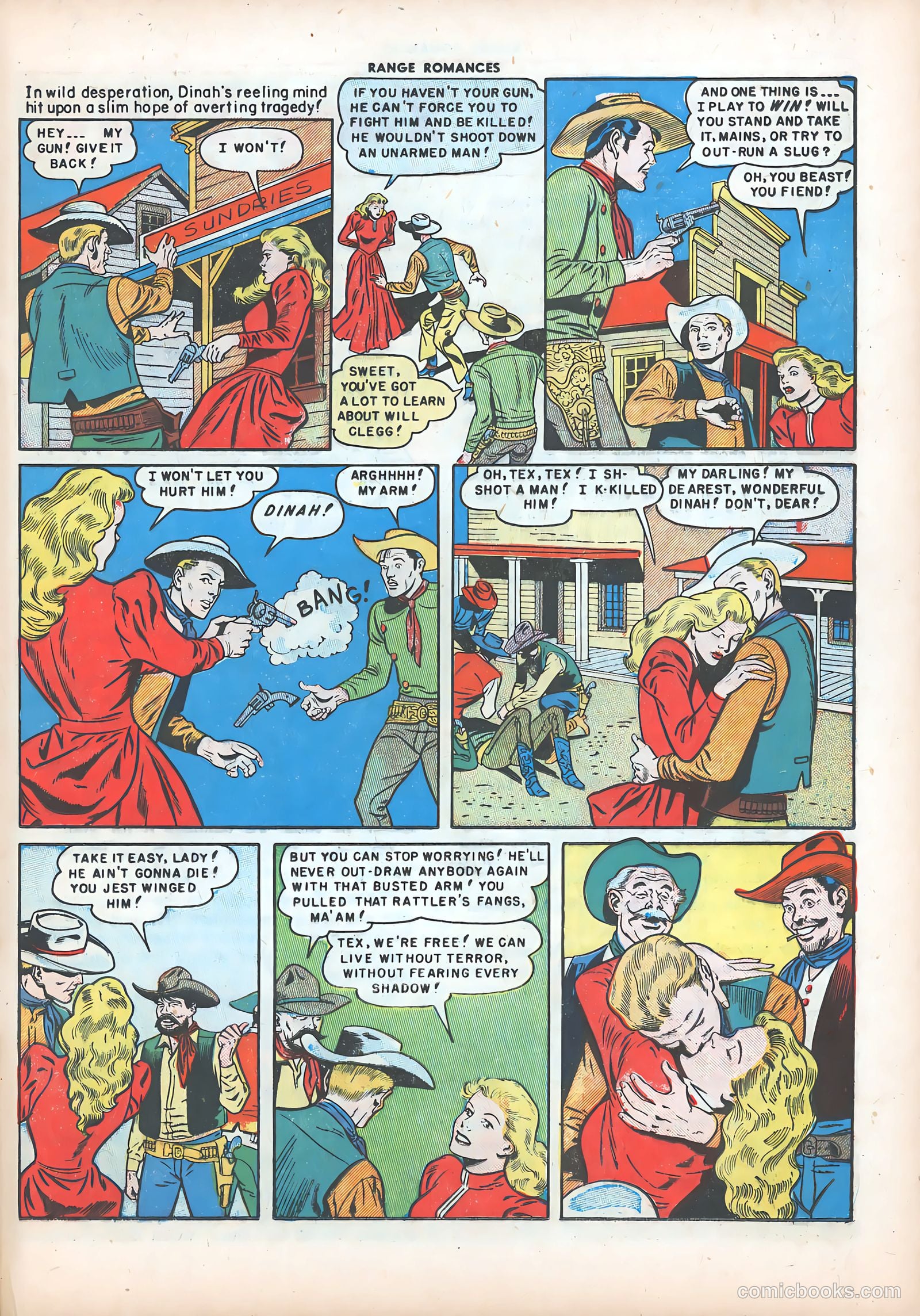 Range Romances #4 (1950) — page 25 of 36
