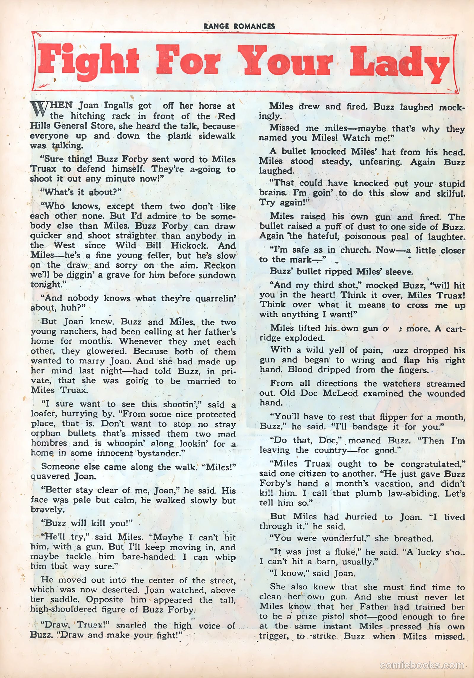 Range Romances #4 (1950) — page 26 of 36