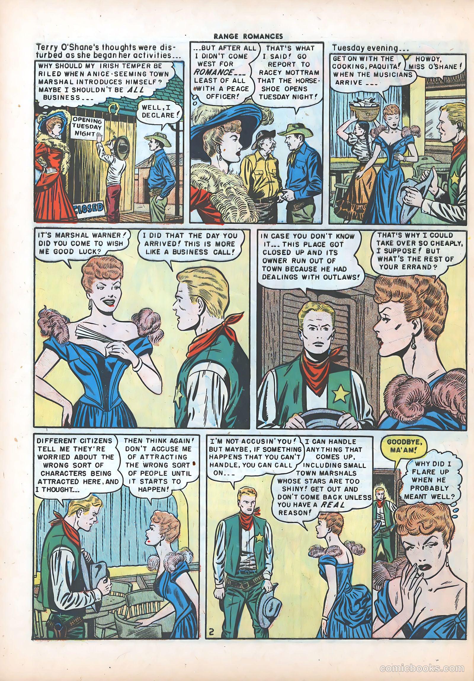Range Romances #4 (1950) — page 28 of 36