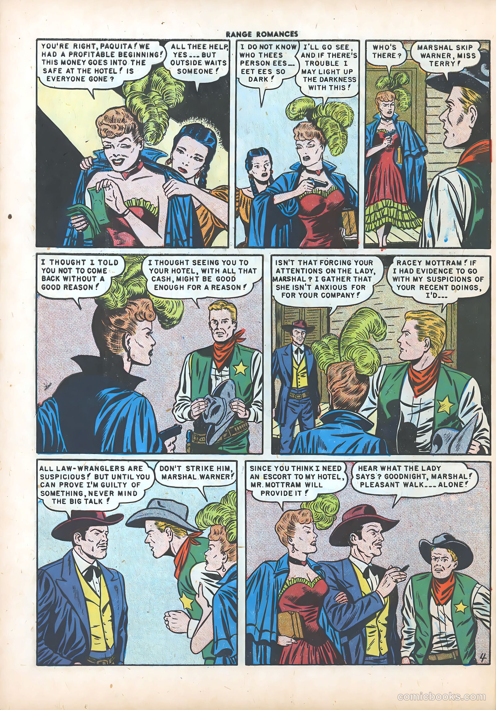 Range Romances #4 (1950) — page 30 of 36
