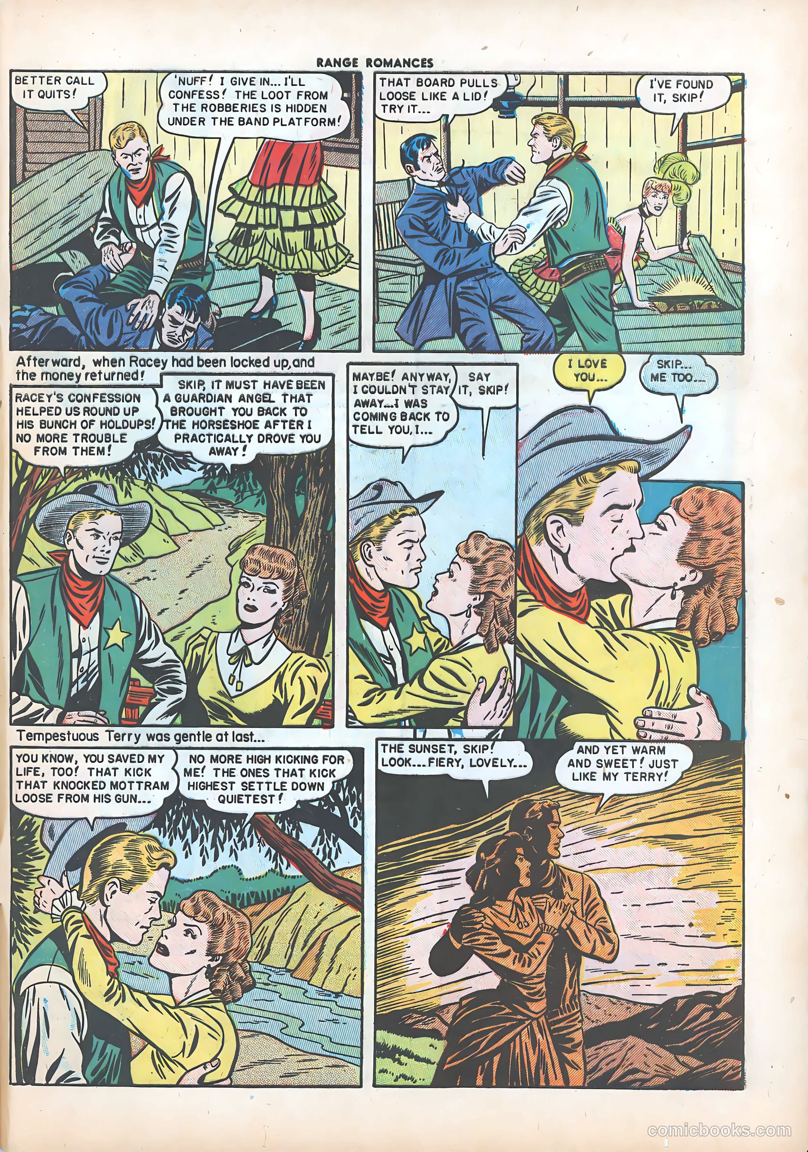 Range Romances #4 (1950) — page 33 of 36
