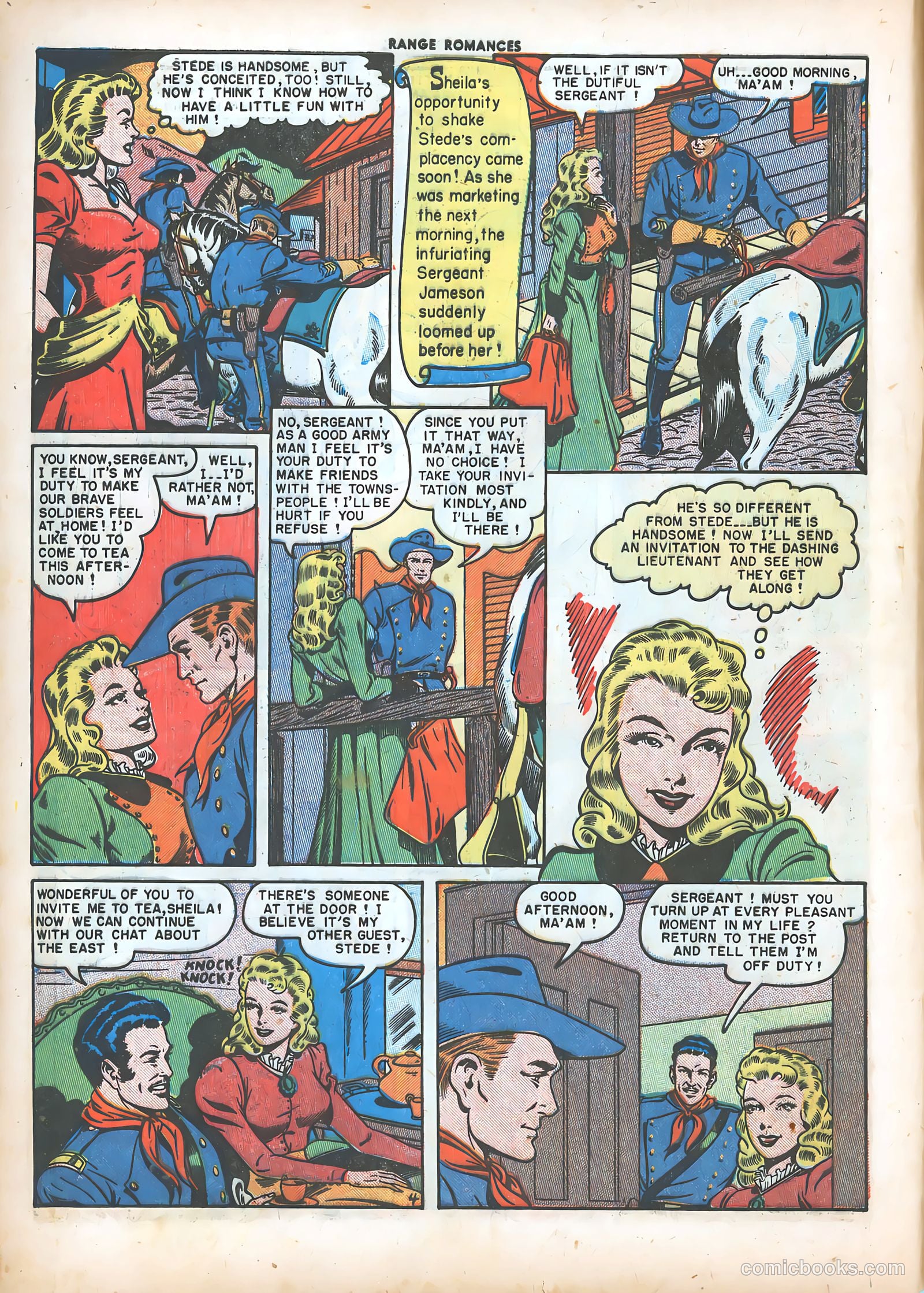 Range Romances #5 (1950) — page 6 of 51