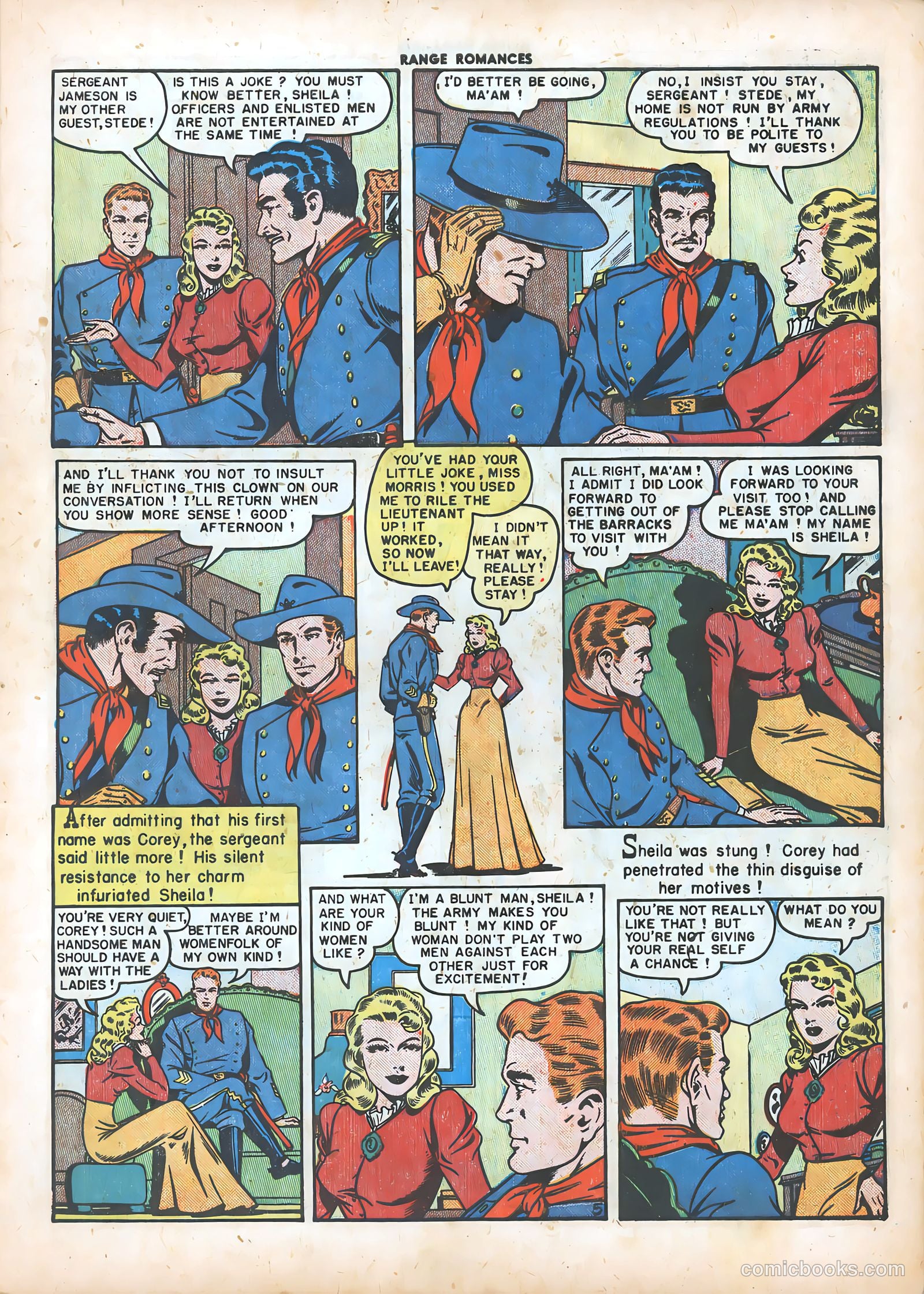 Range Romances #5 (1950) — page 7 of 51
