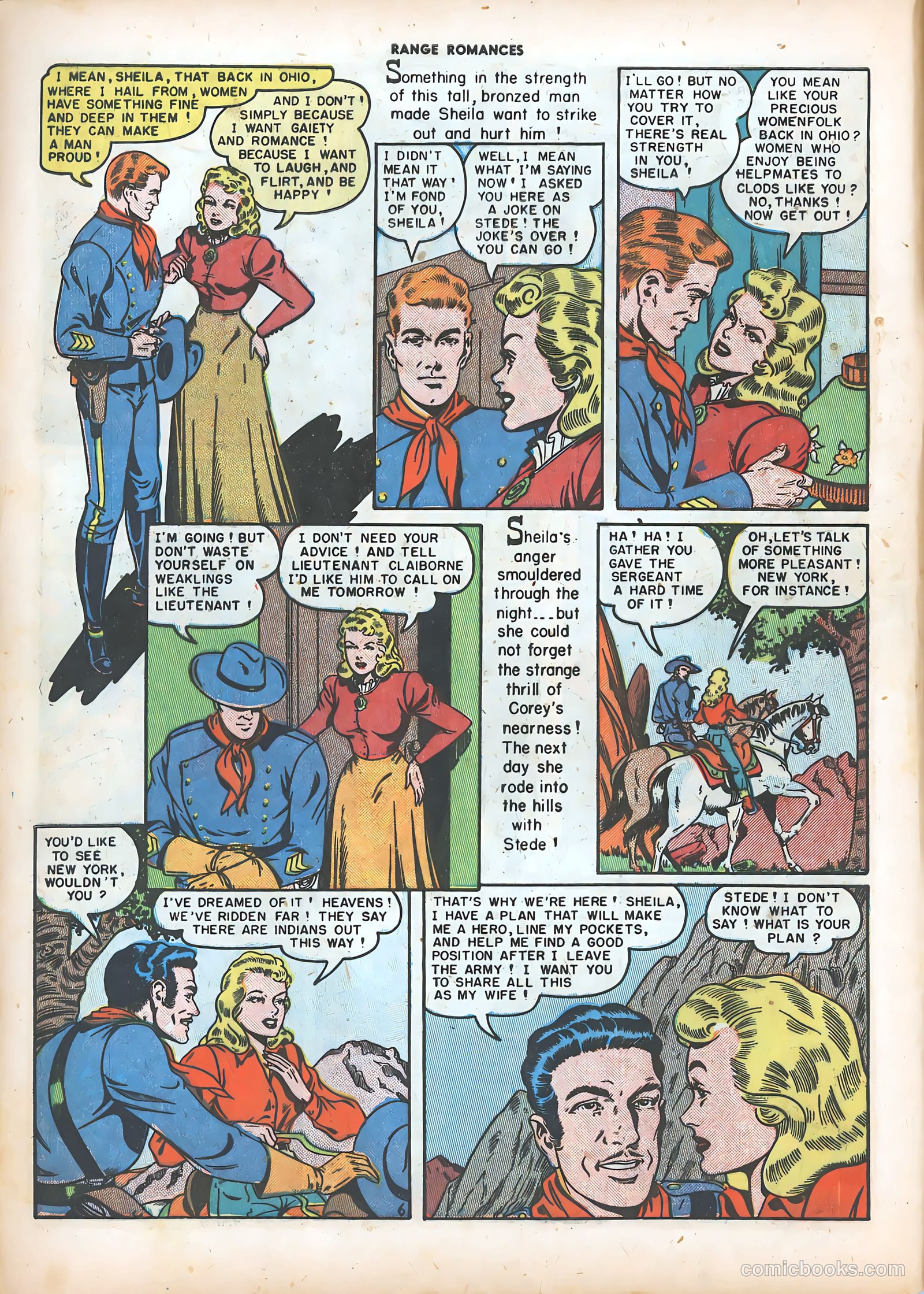 Range Romances #5 (1950) — page 8 of 51