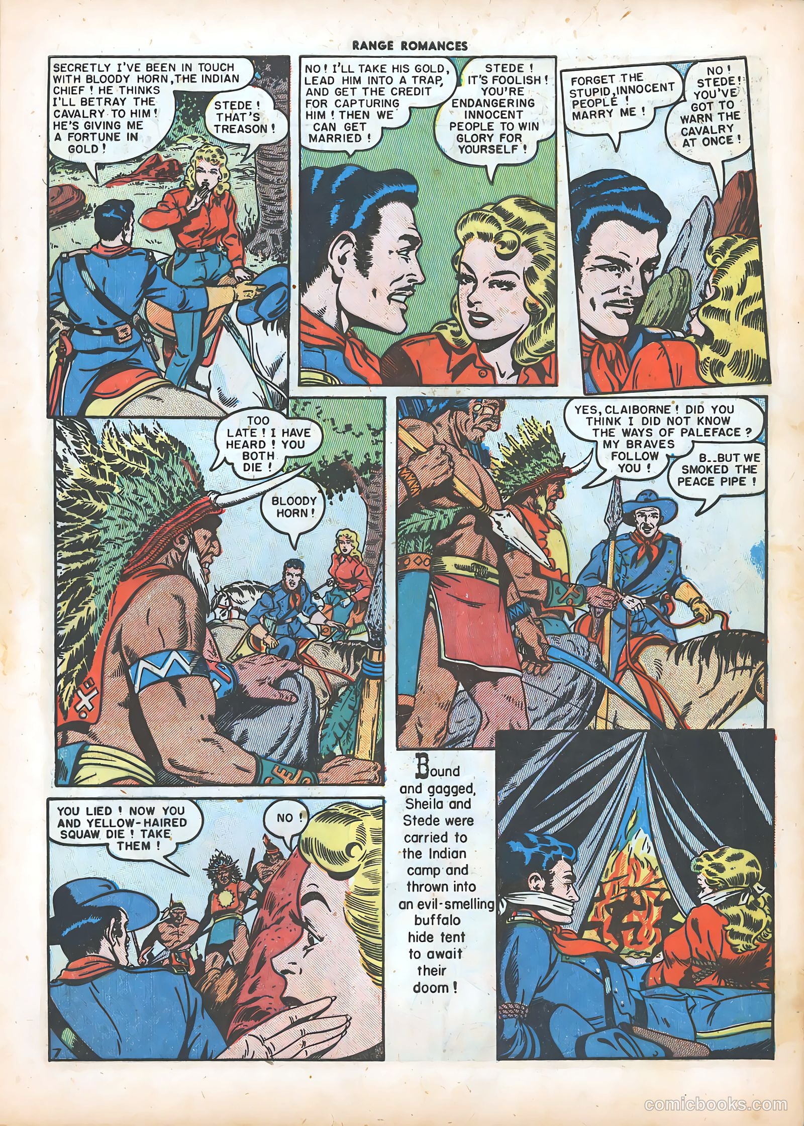 Range Romances #5 (1950) — page 9 of 51