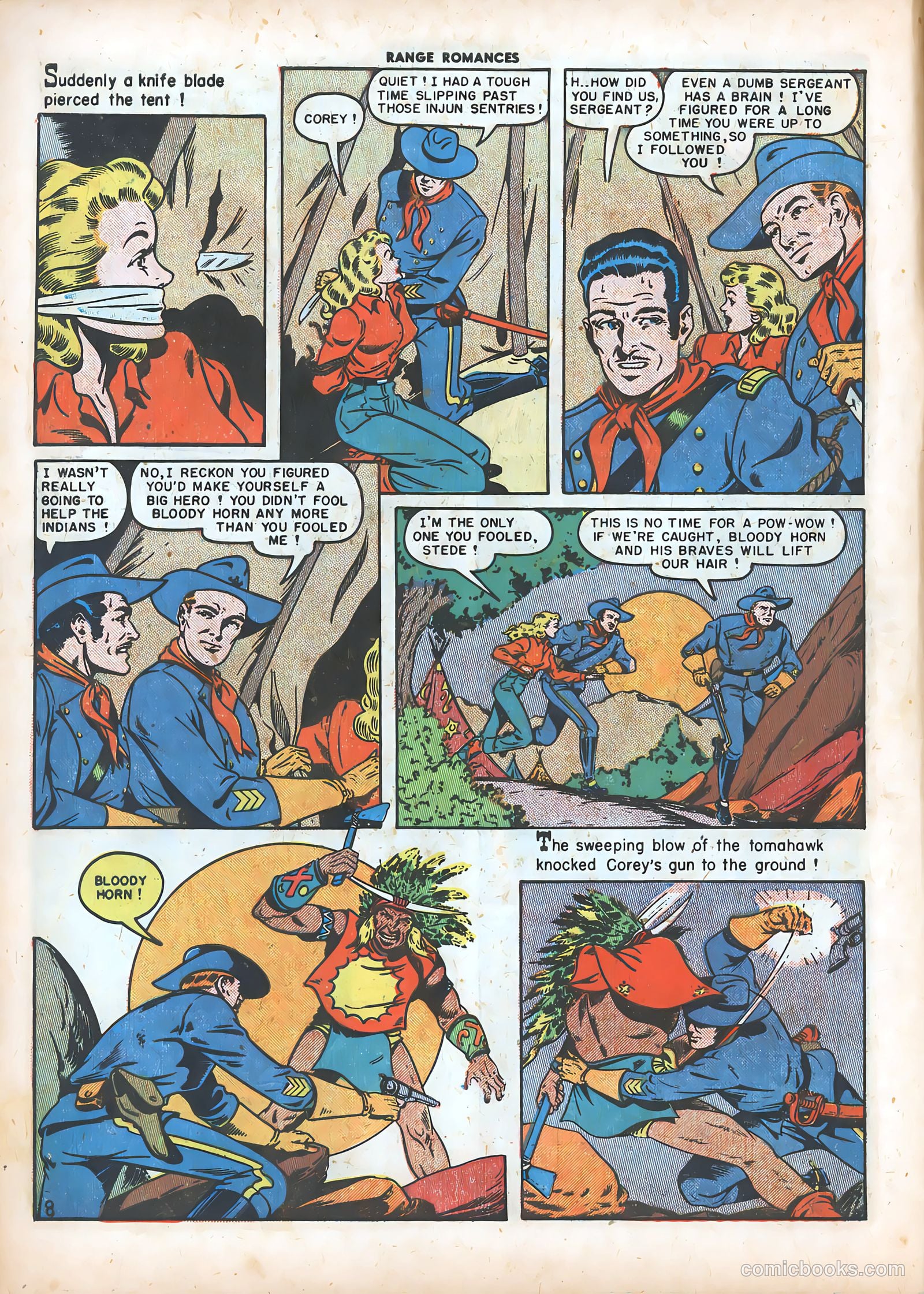 Range Romances #5 (1950) — page 10 of 51