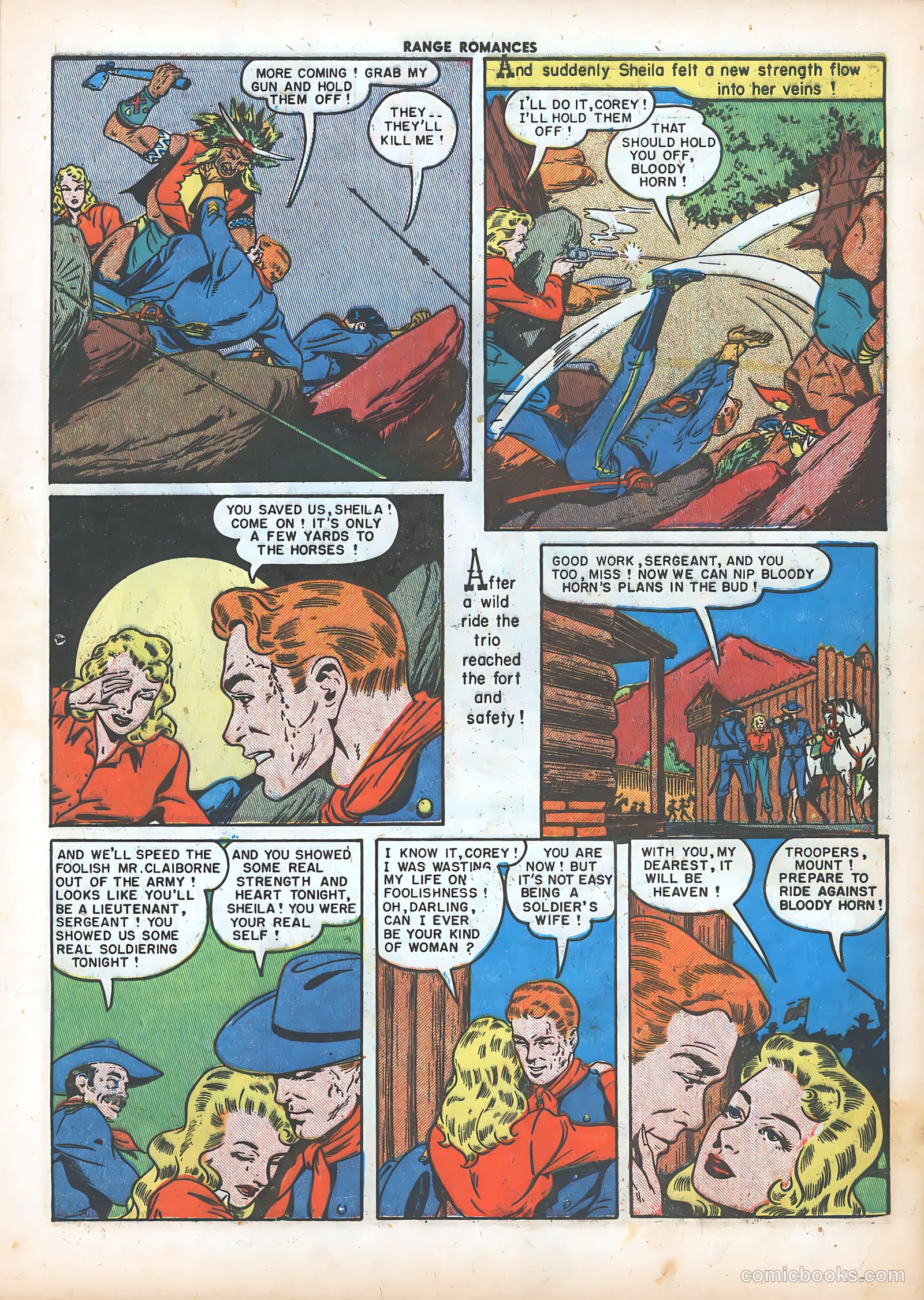 Range Romances #5 (1950) — page 11 of 51
