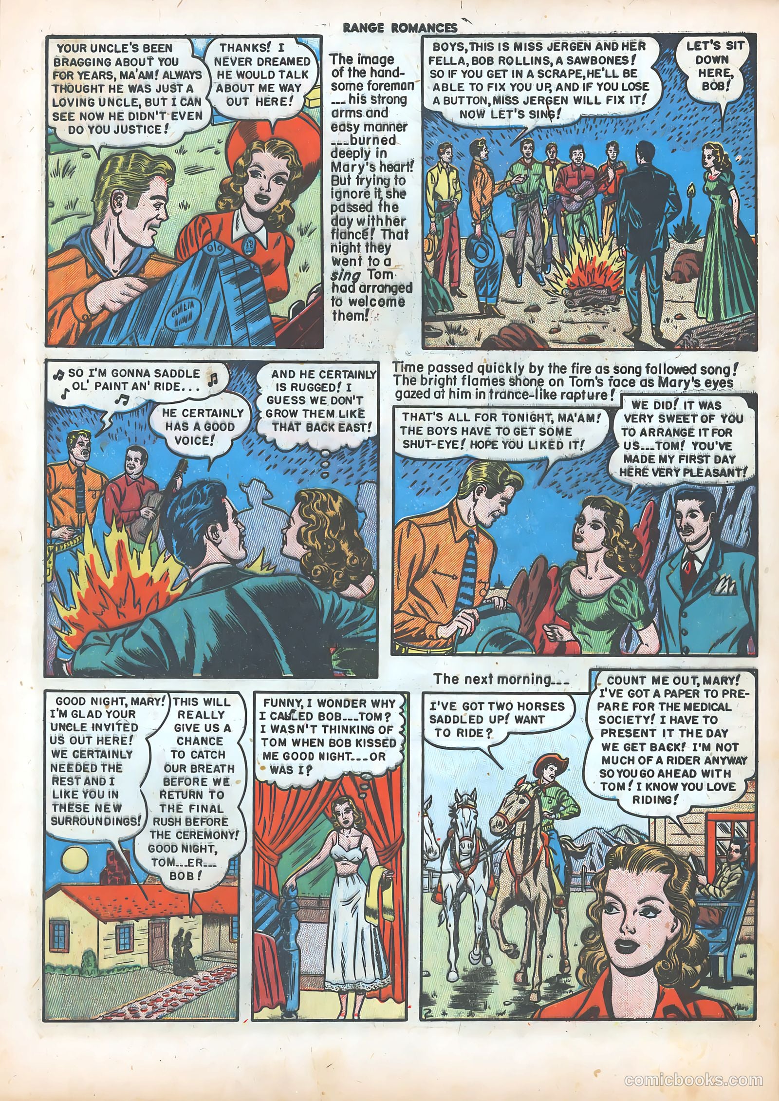 Range Romances #5 (1950) — page 13 of 51