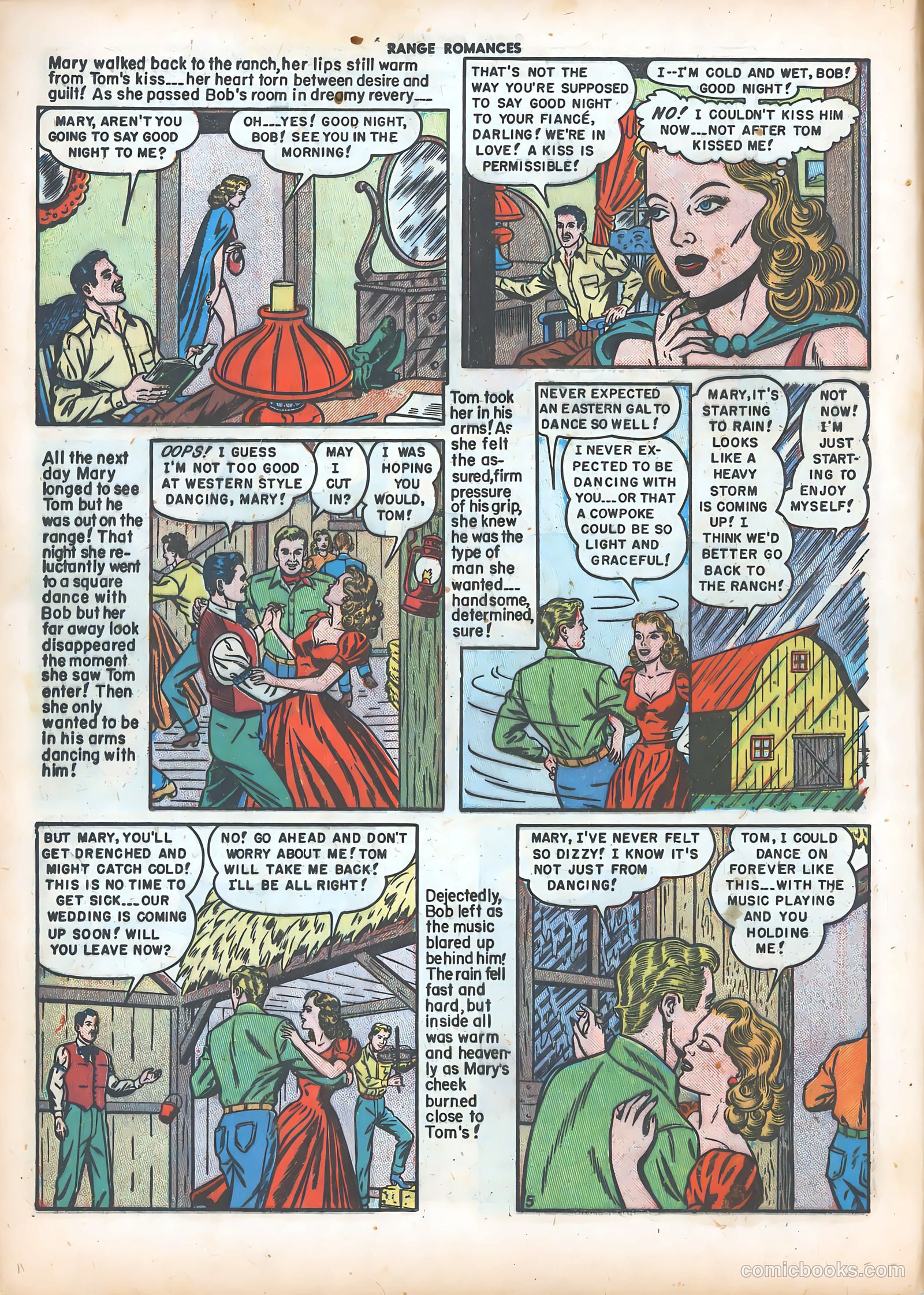 Range Romances #5 (1950) — page 16 of 51
