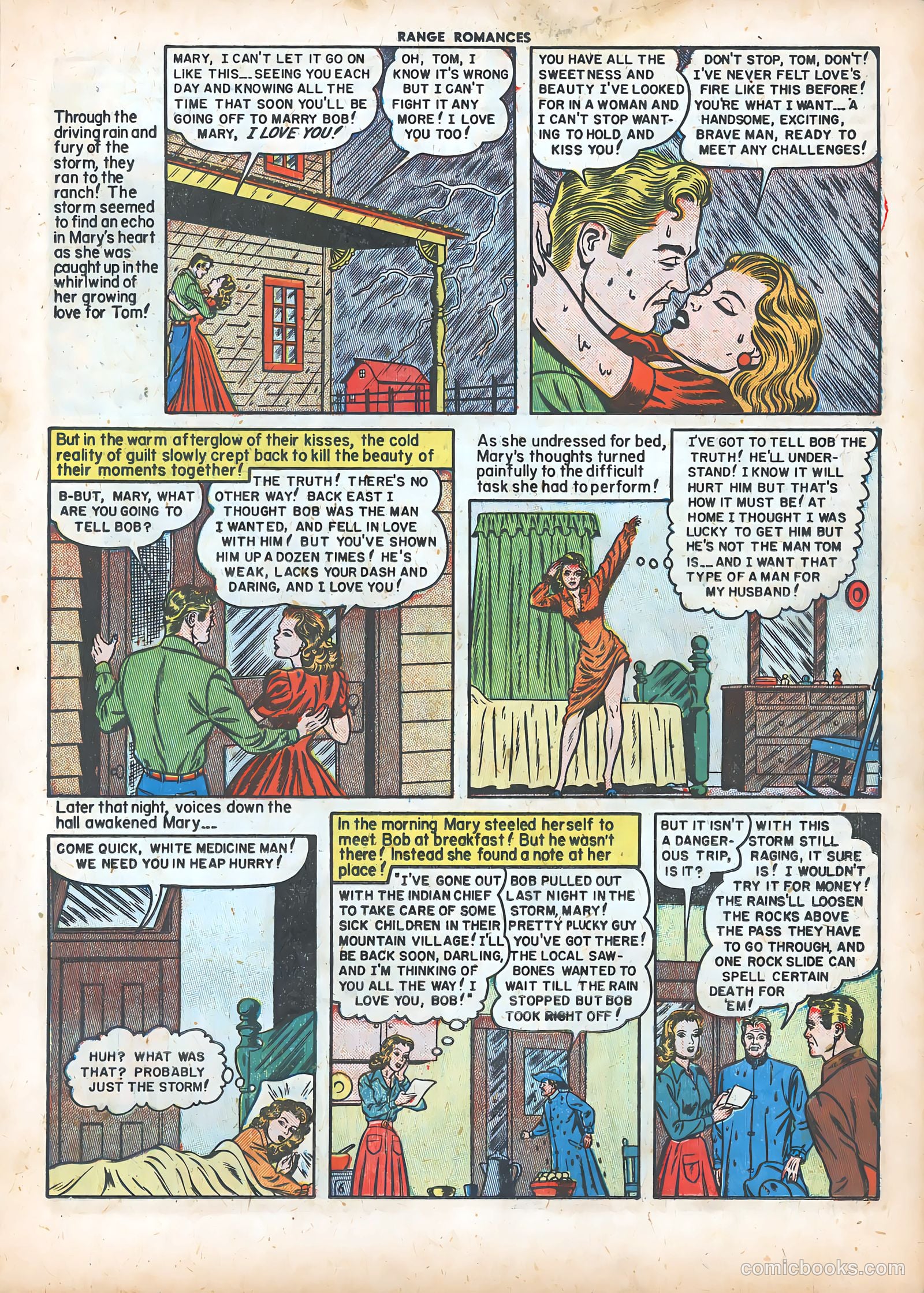 Range Romances #5 (1950) — page 17 of 51