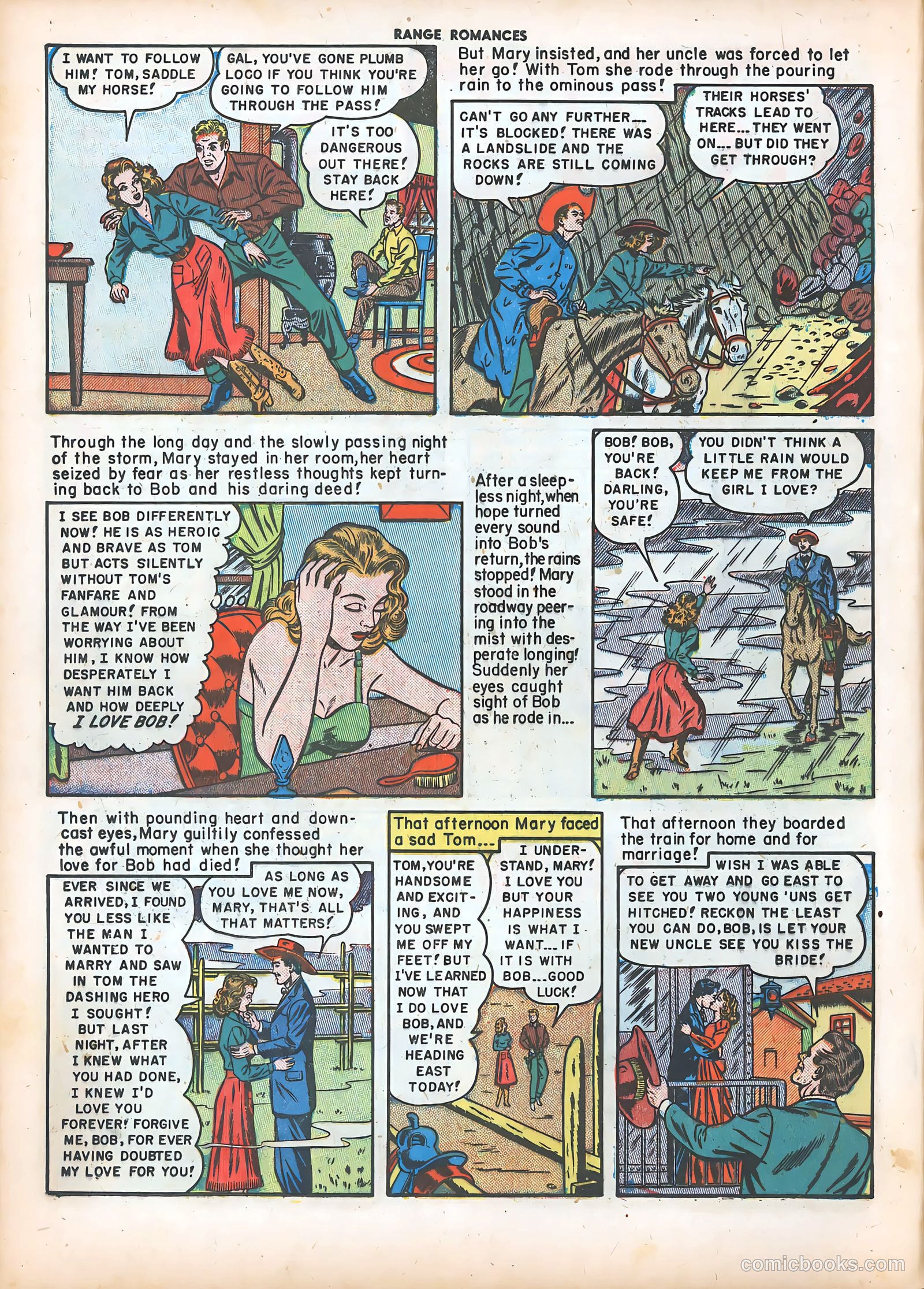 Range Romances #5 (1950) — page 18 of 51