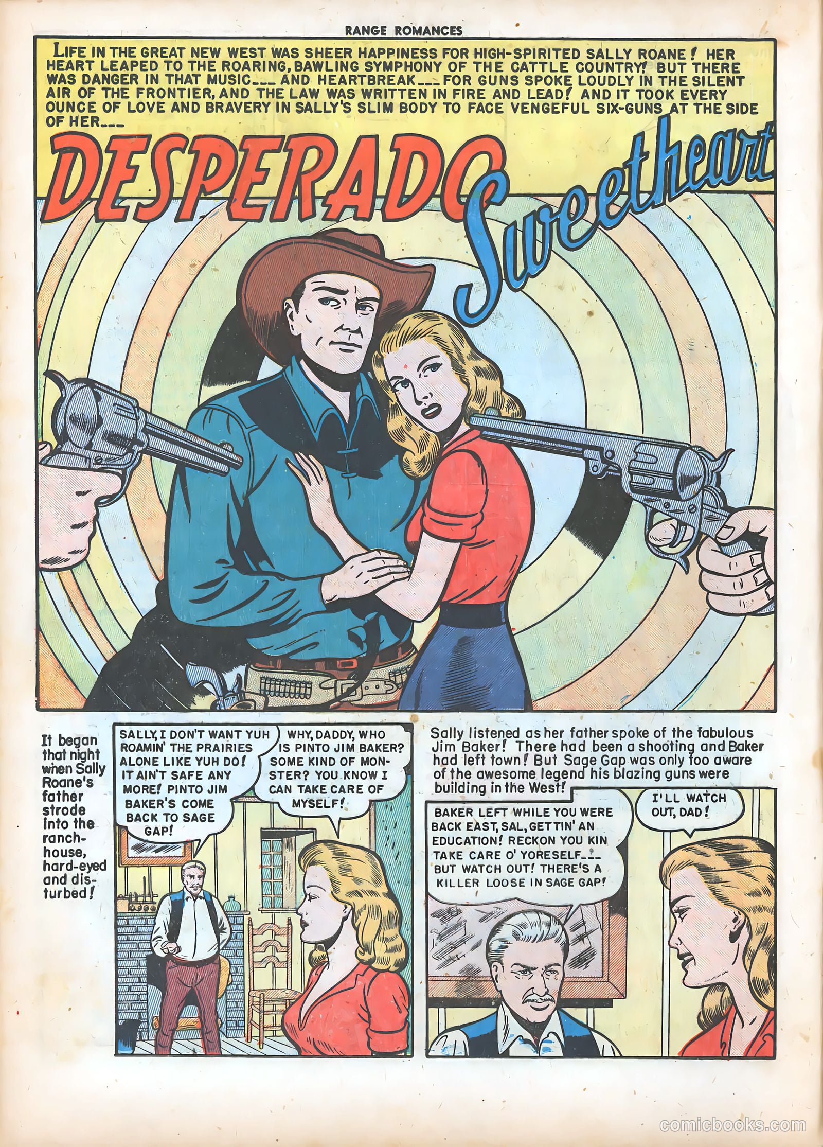 Range Romances #5 (1950) — page 20 of 51
